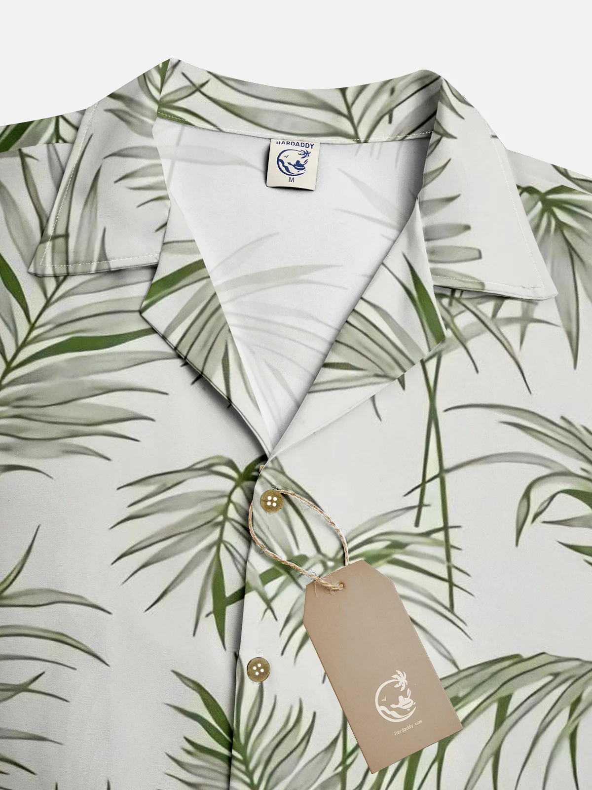 Moisture-wicking Leaf Aloha Shirt