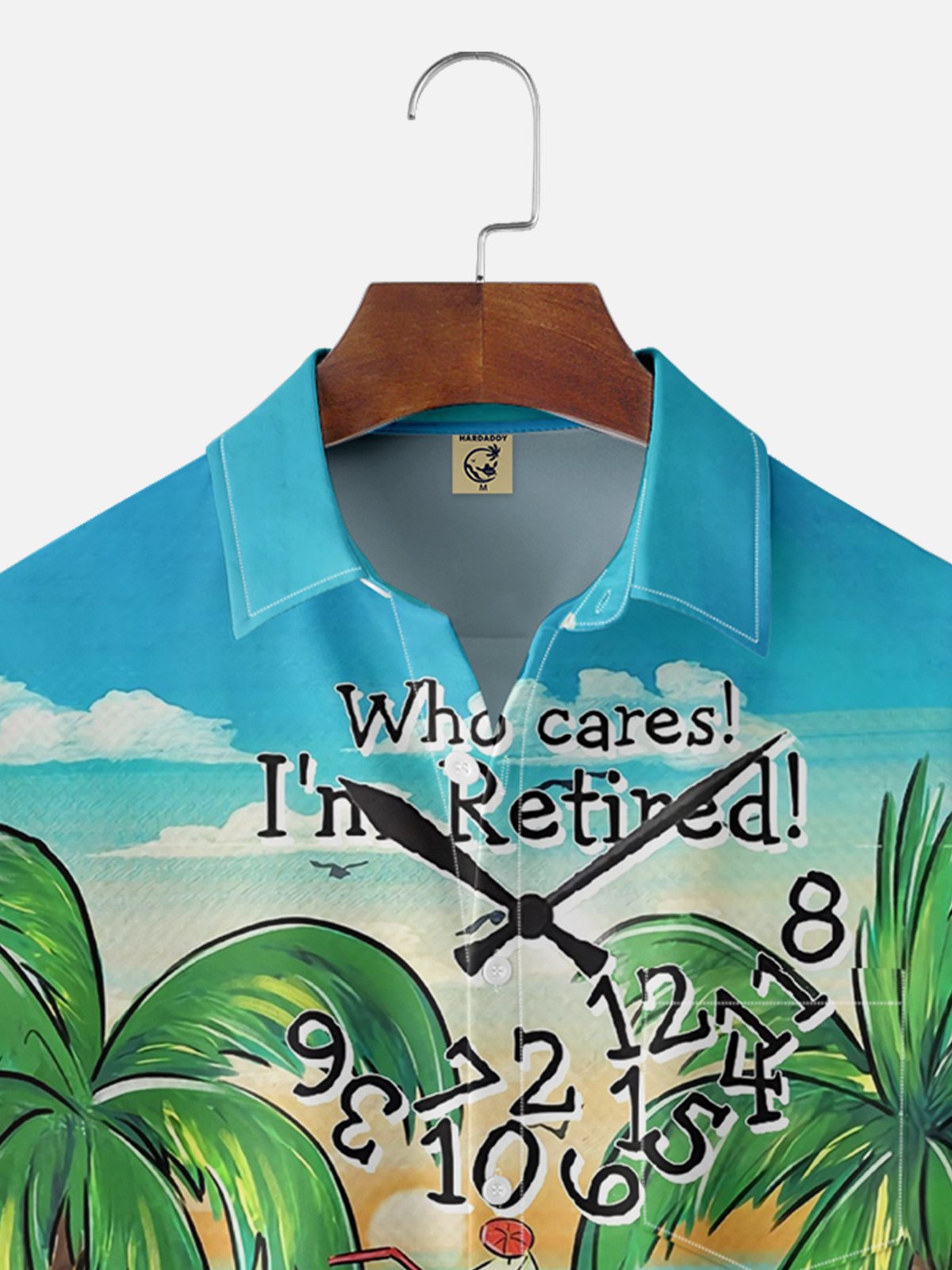 Moisture Wicking Retirement Time Parrot Hawaiian Shirt