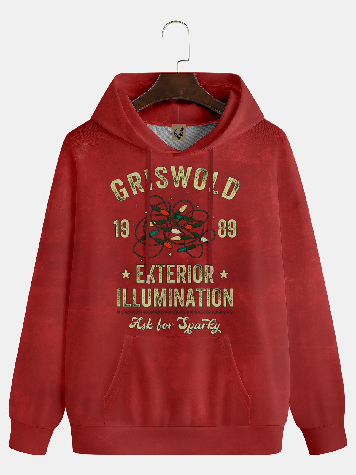 Moisture-wicking GRISWOLD Illustration Hooded Long Sleeve Sweatshirt