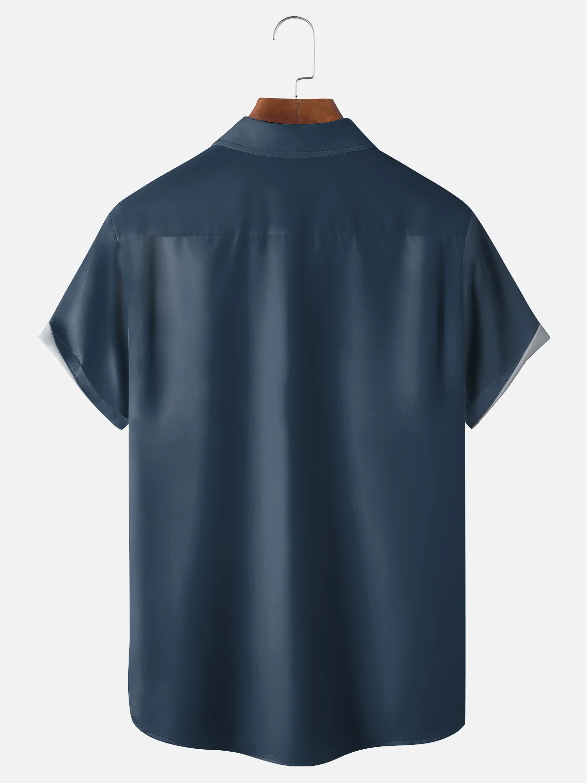 Moisture-wicking Ethnic Chest Pocket Bowling Shirt