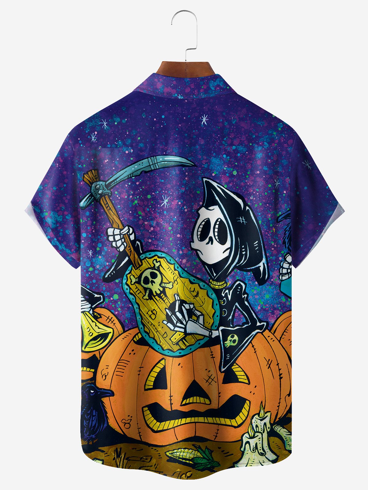 Halloween Pumpkin Holiday Shirt By David Lozeau