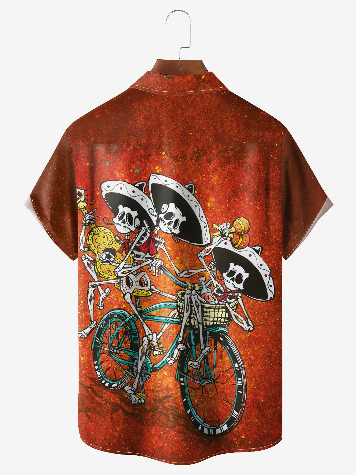 Mexican Culture Halloween Hawaiian Shirt By David Lozeau