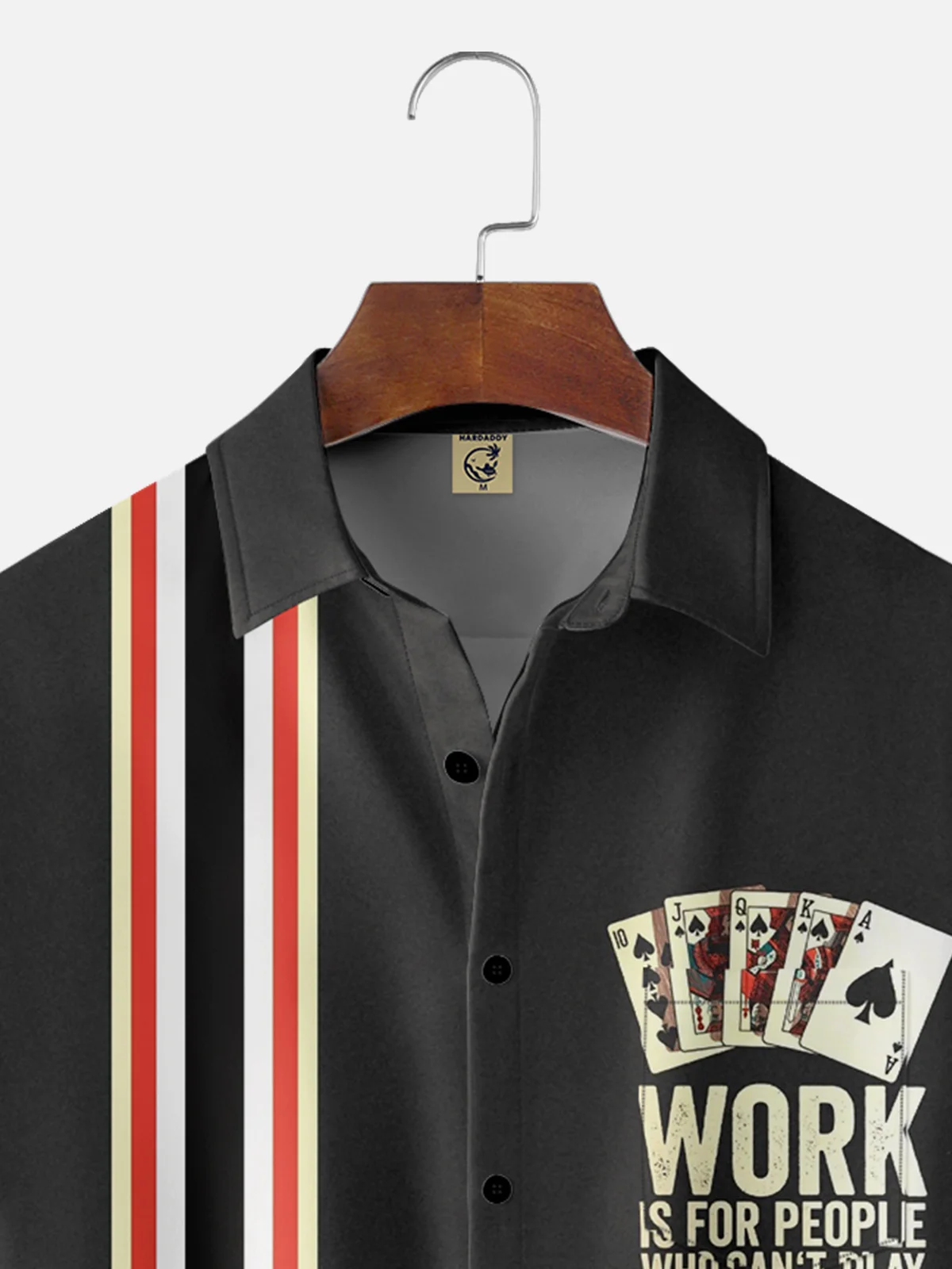 Moisture-wicking Poker Chest Pocket Bowling Shirt