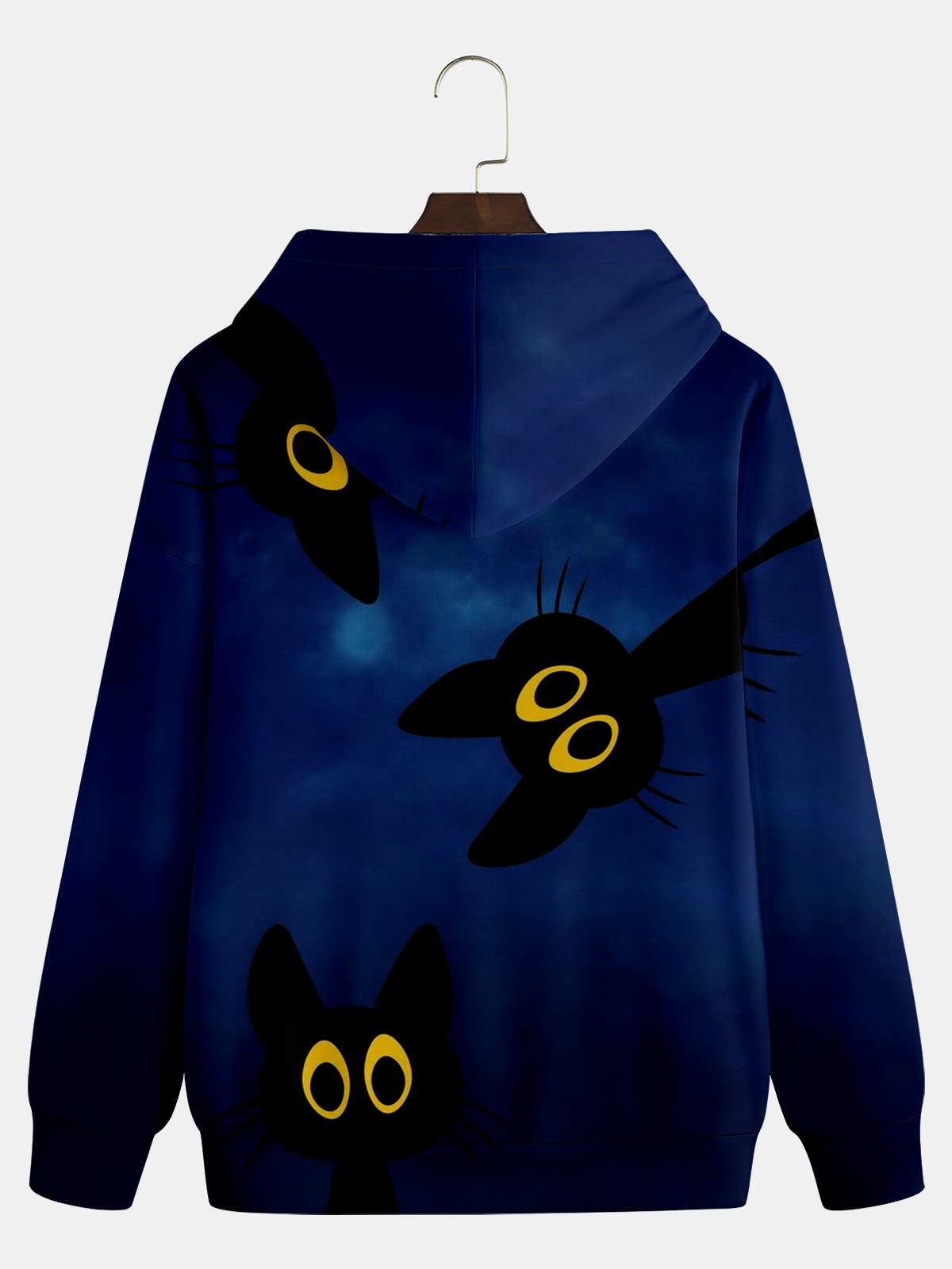 Black Cat Halloween Hoodie Sweatshirt