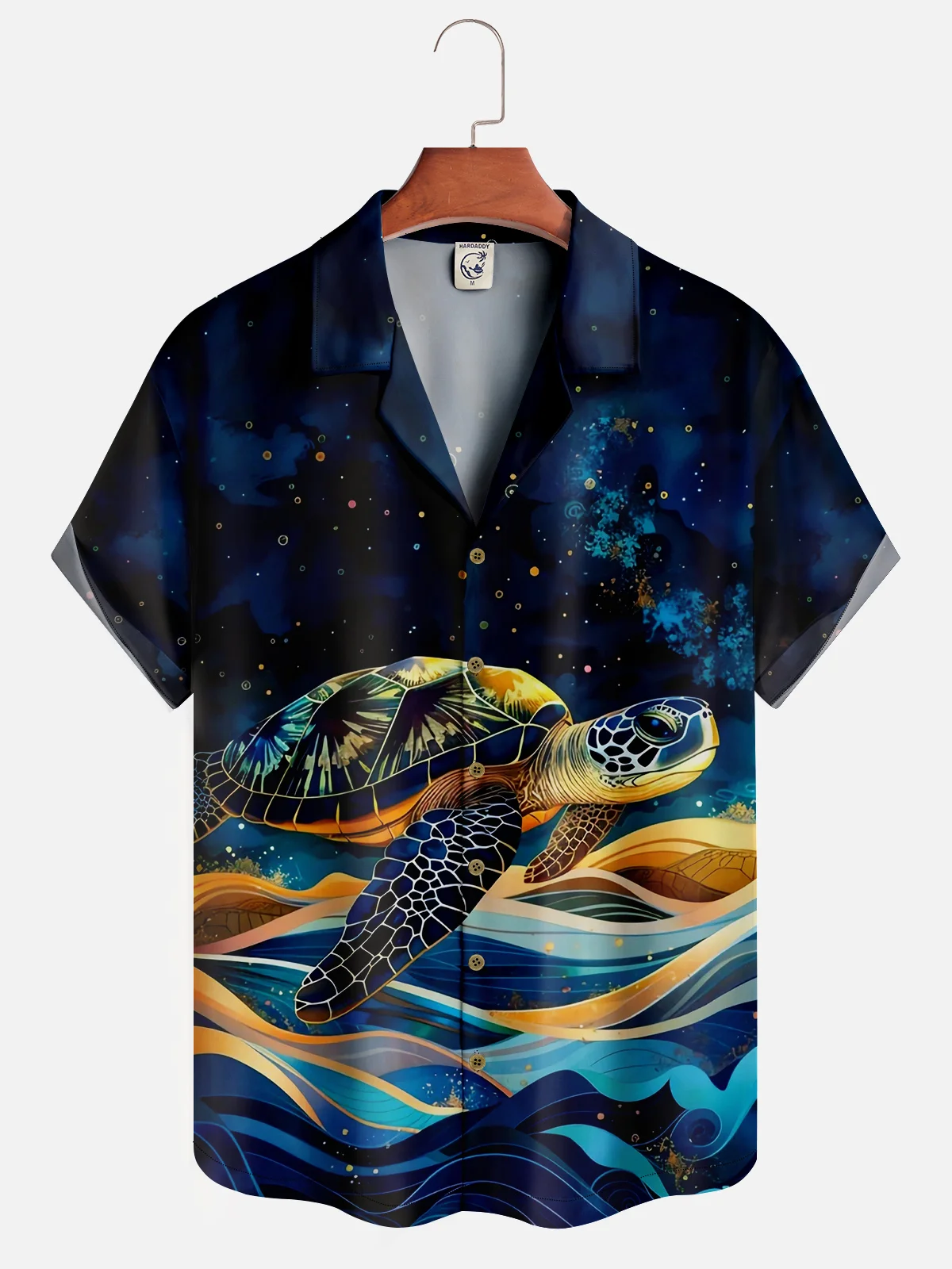 Moisture-wicking Seaturtle Aloha Shirt