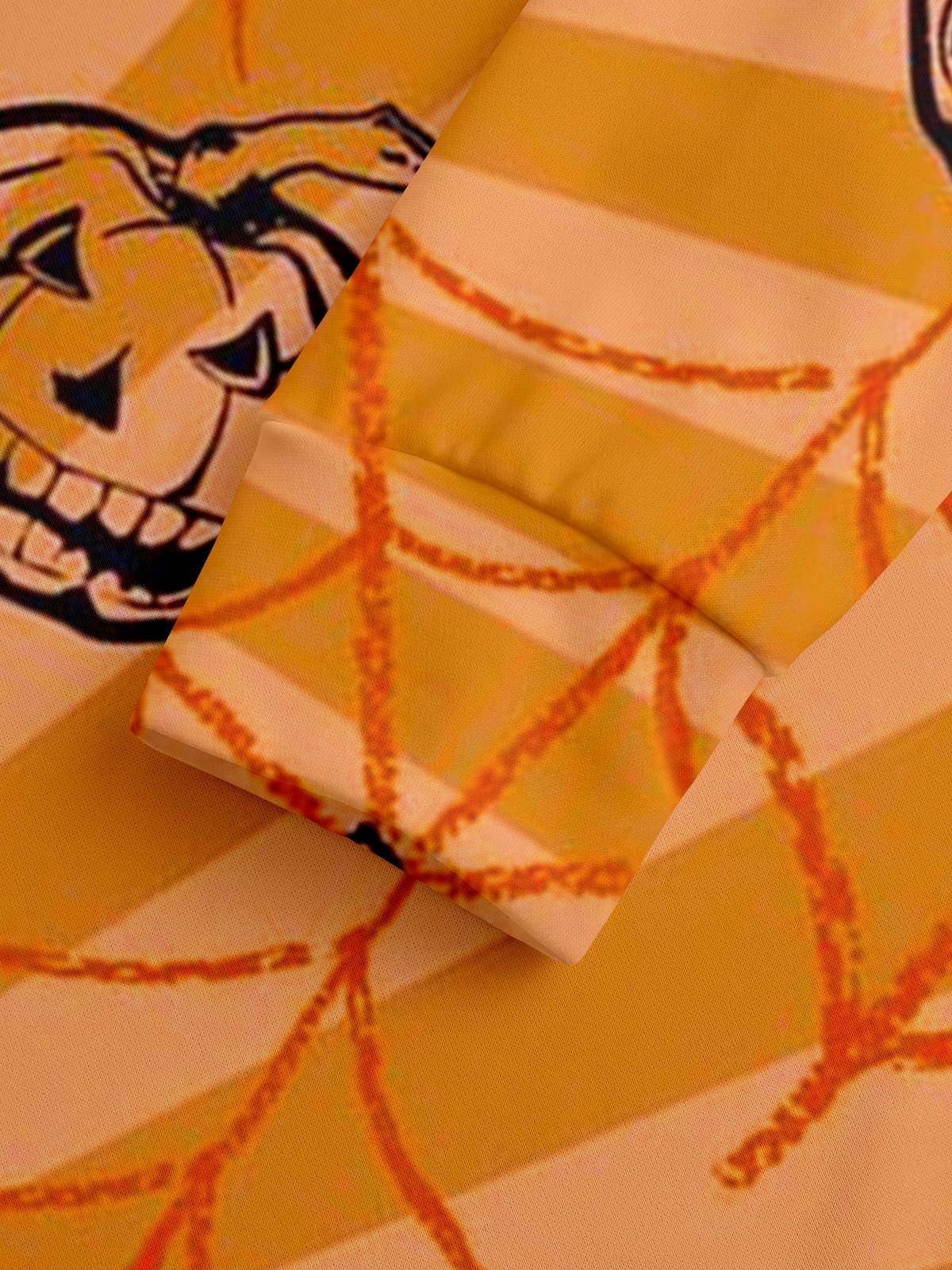 Halloween Art Spider Web Pumpkin Hoodie Sweatshirt