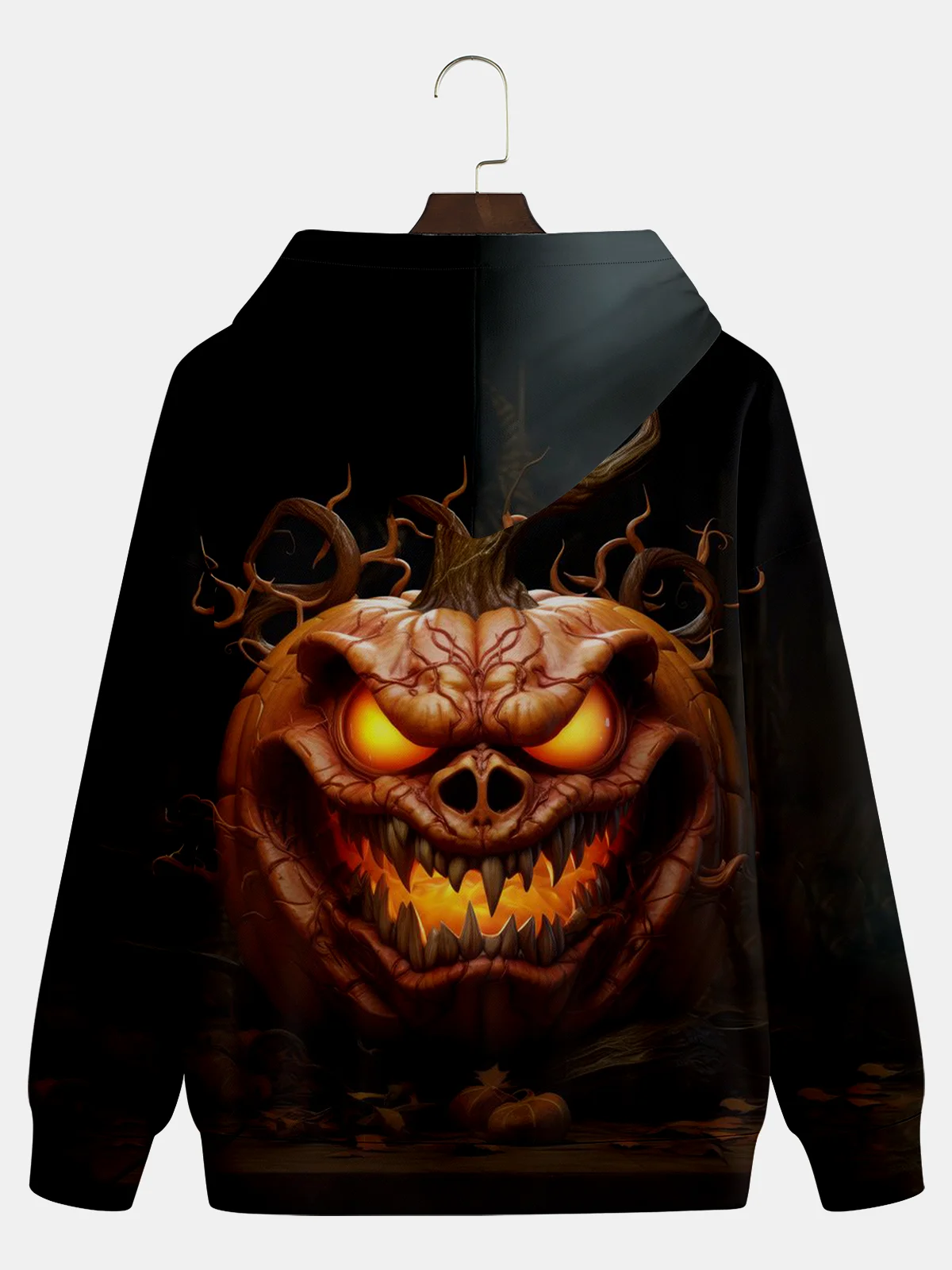 Halloween Pumpkin Monster Hoodie Sweatshirt