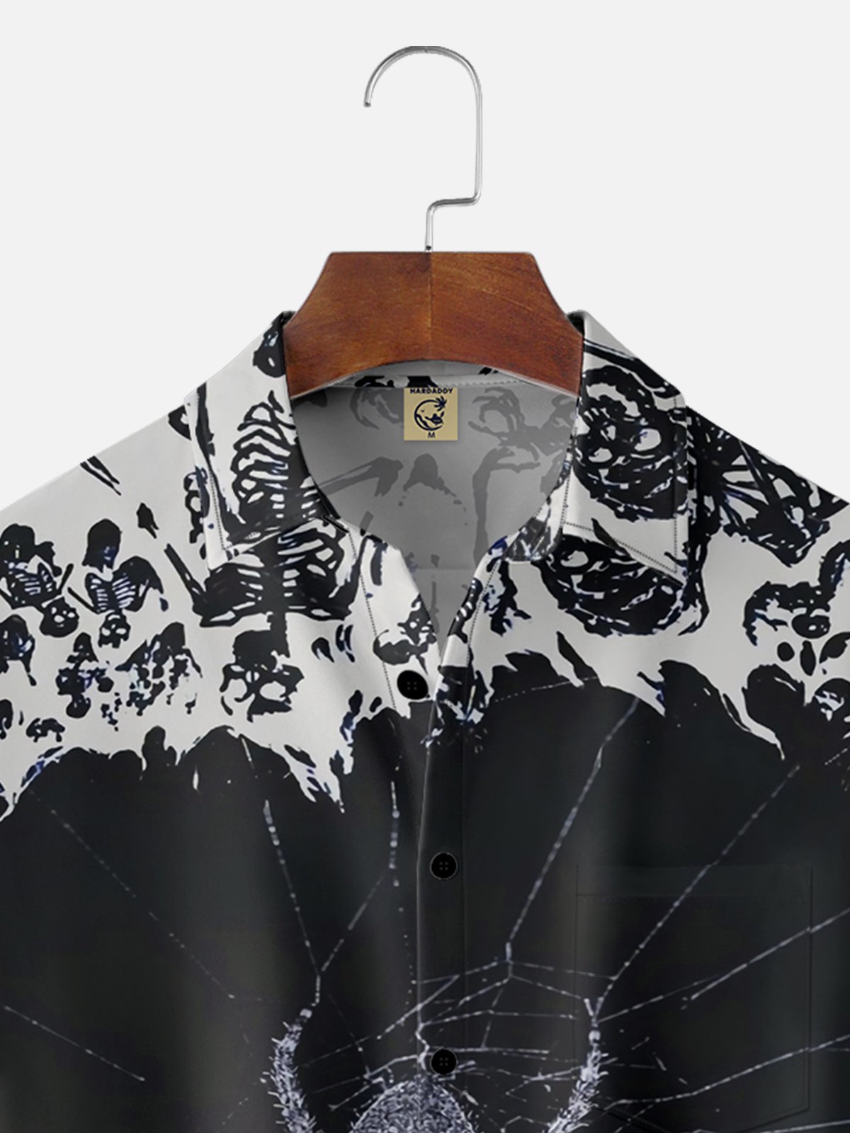 Moisture Wicking Halloween Spider Hawaiian Shirt