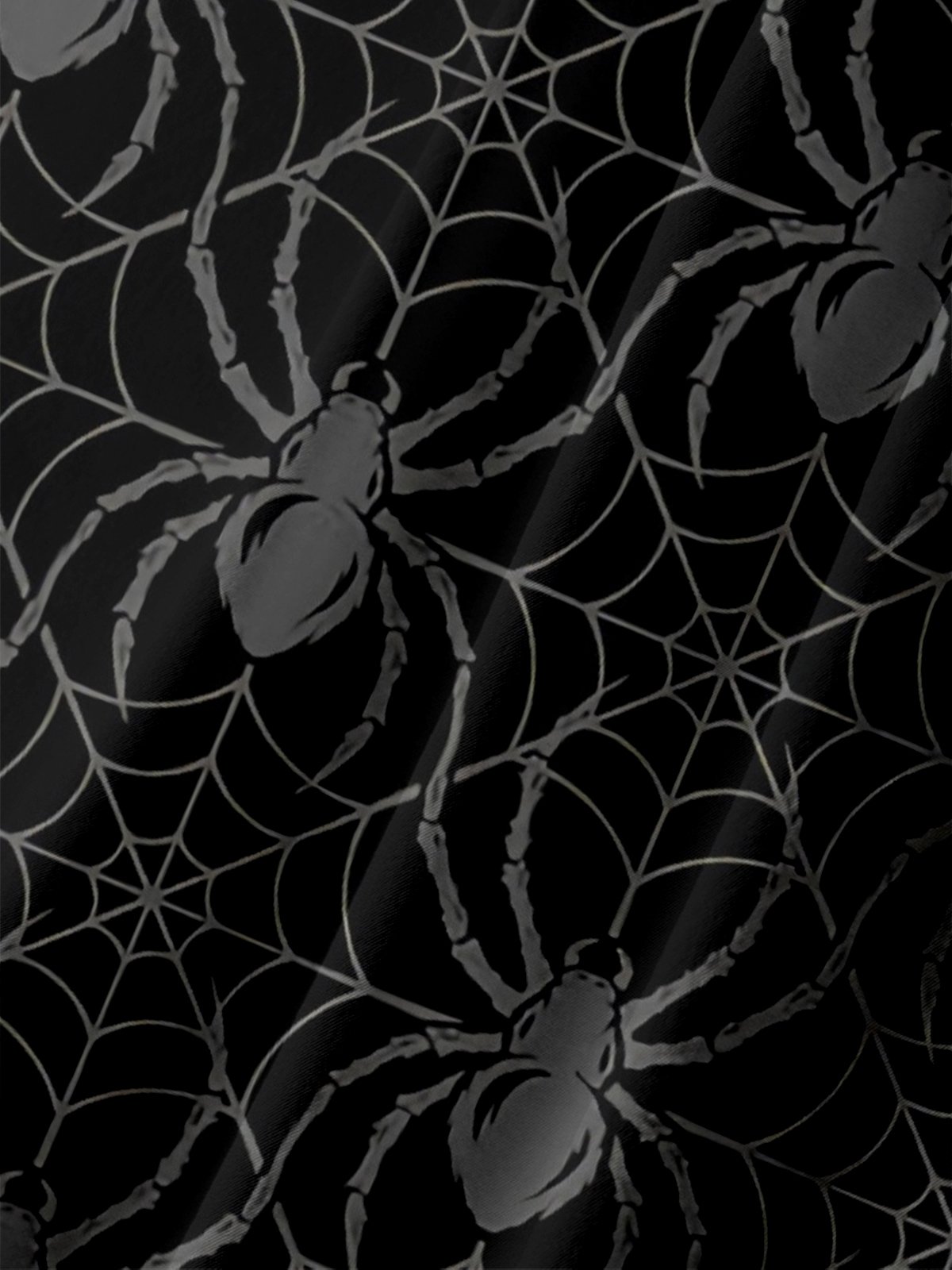 Moisture Wicking Halloween Spider Hawaiian Shirt