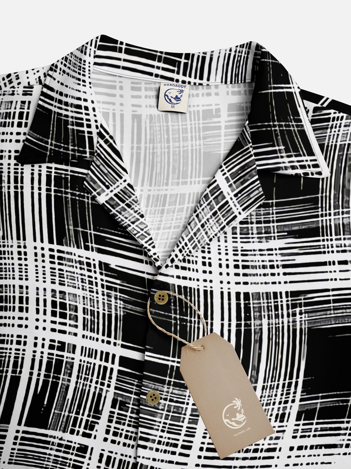 Moisture-wicking Geomatric Aloha Shirt