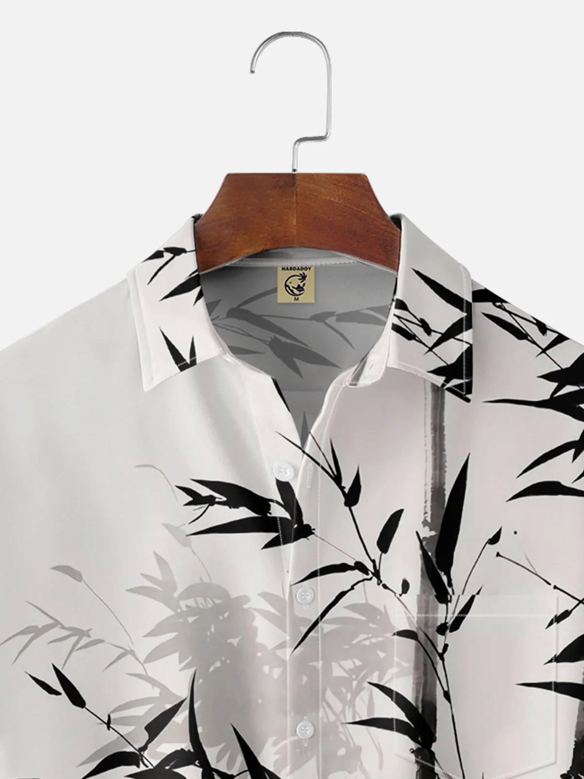 Moisture-wicking Bamboo Chest Pocket Hawaiian Shirt