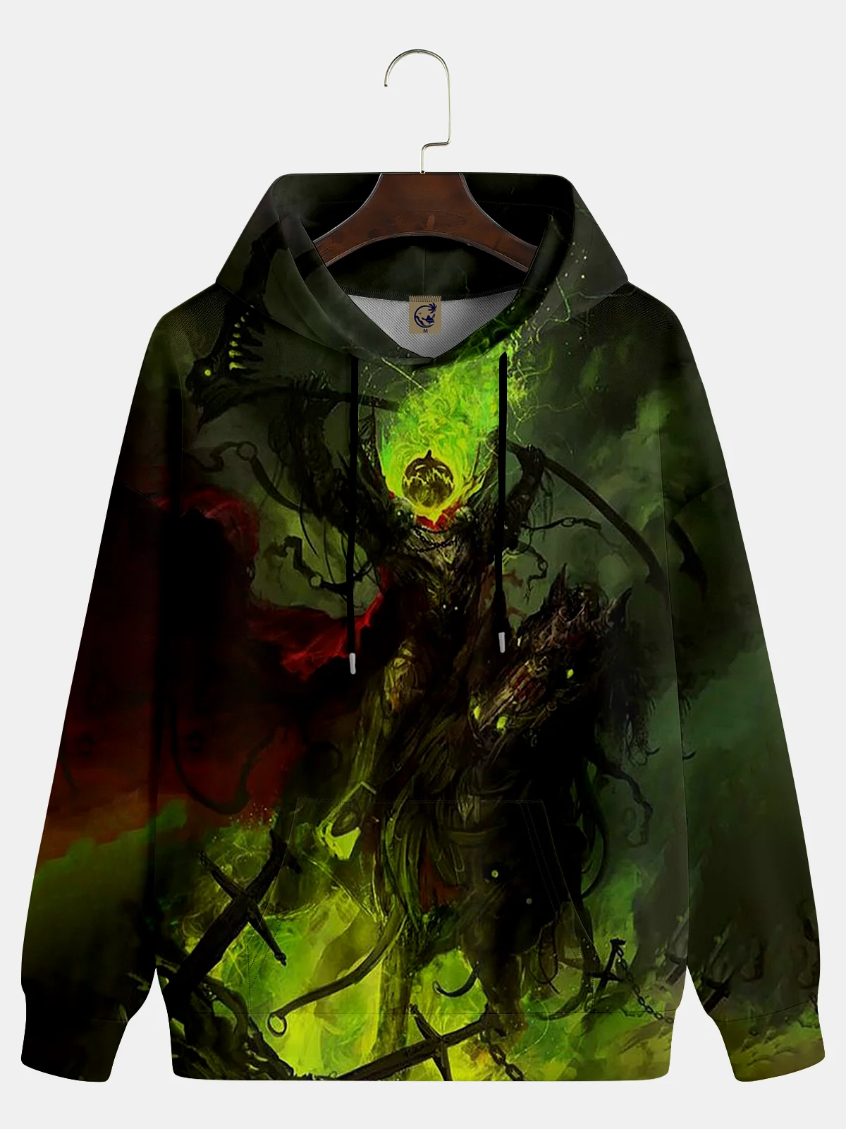 Halloween Violent Headless Horseman Hoodie Sweatshirt