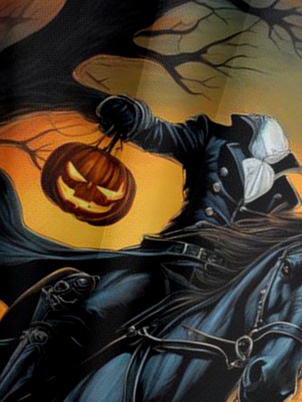 Halloween Headless Horseman Hoodie Sweatshirt