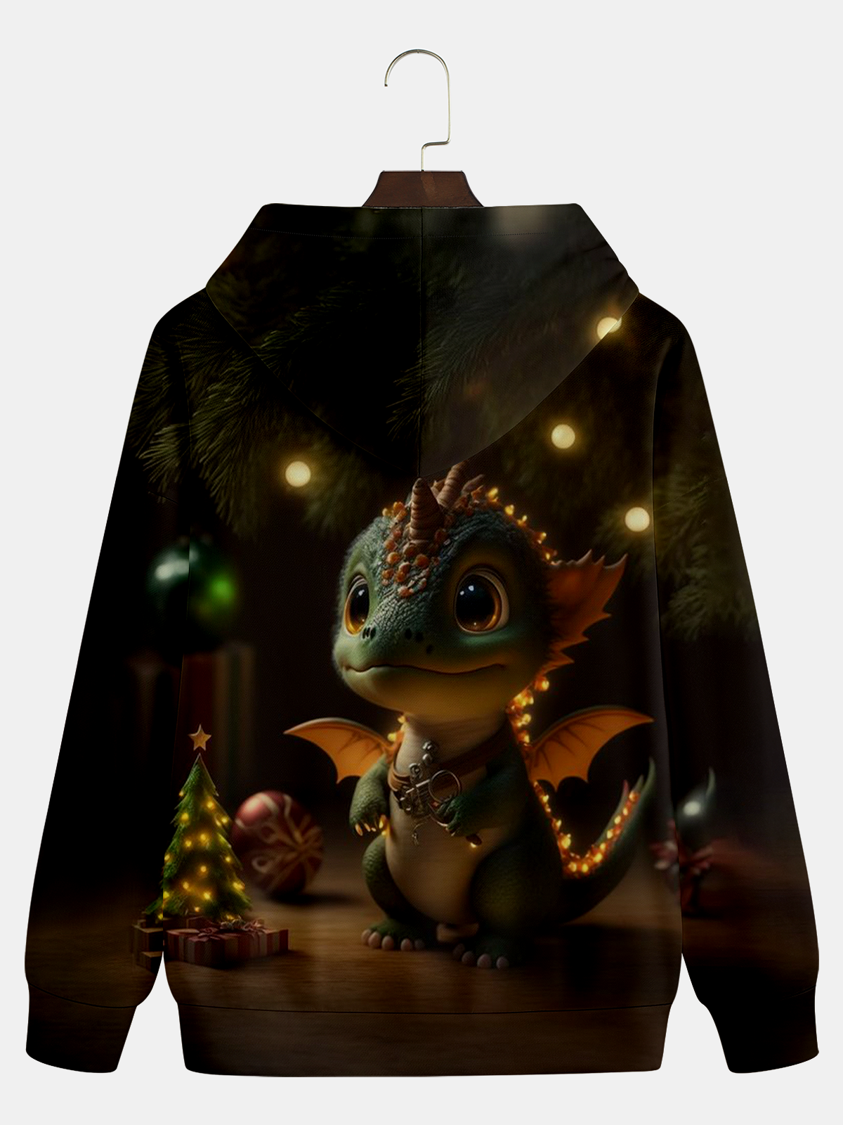 Baby Dragon Christmas Hoodie Sweatshirt