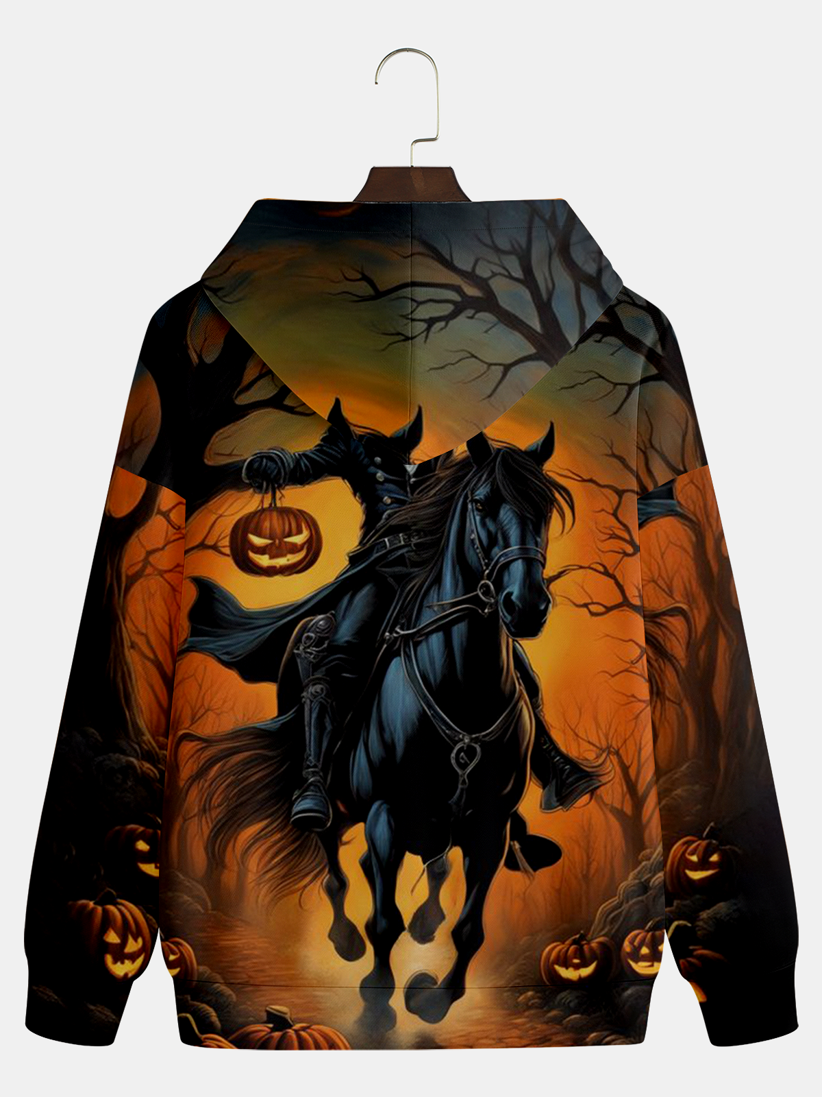 Halloween Headless Horseman Hoodie Sweatshirt