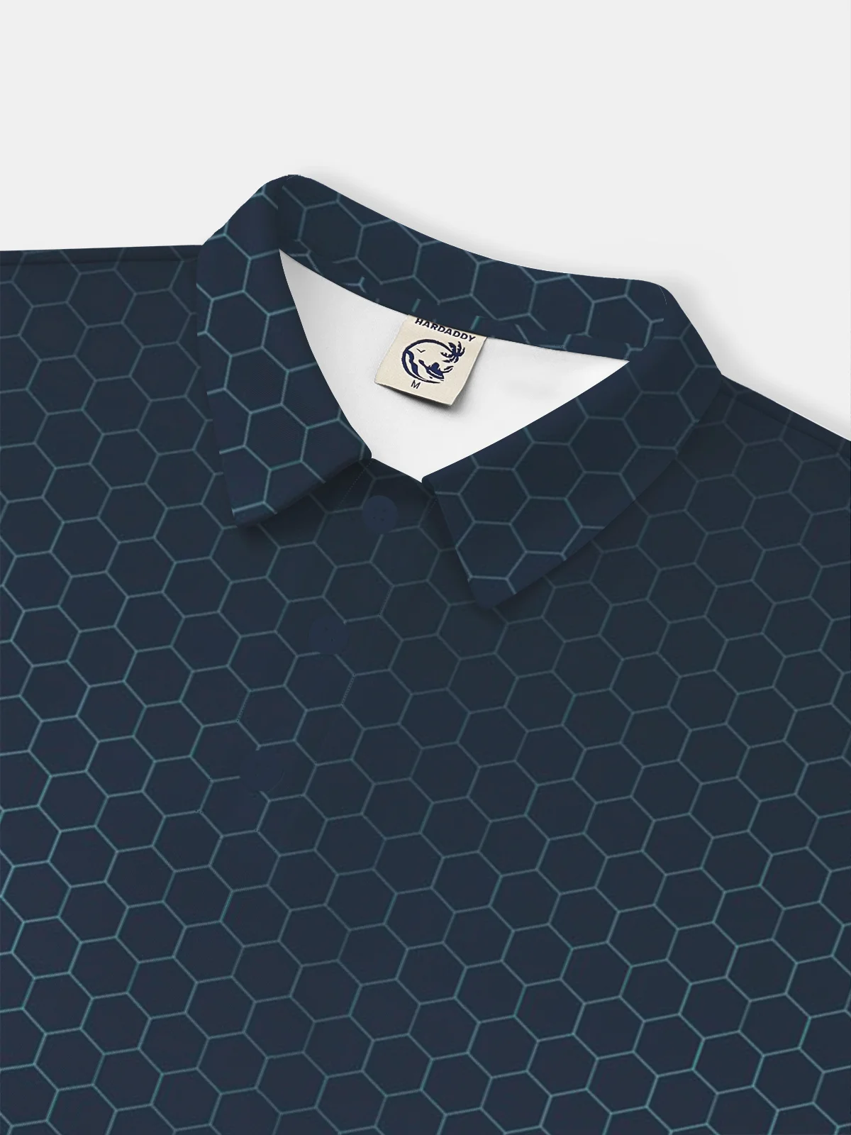 Moisture Wicking Golf Polo 3D Geometry