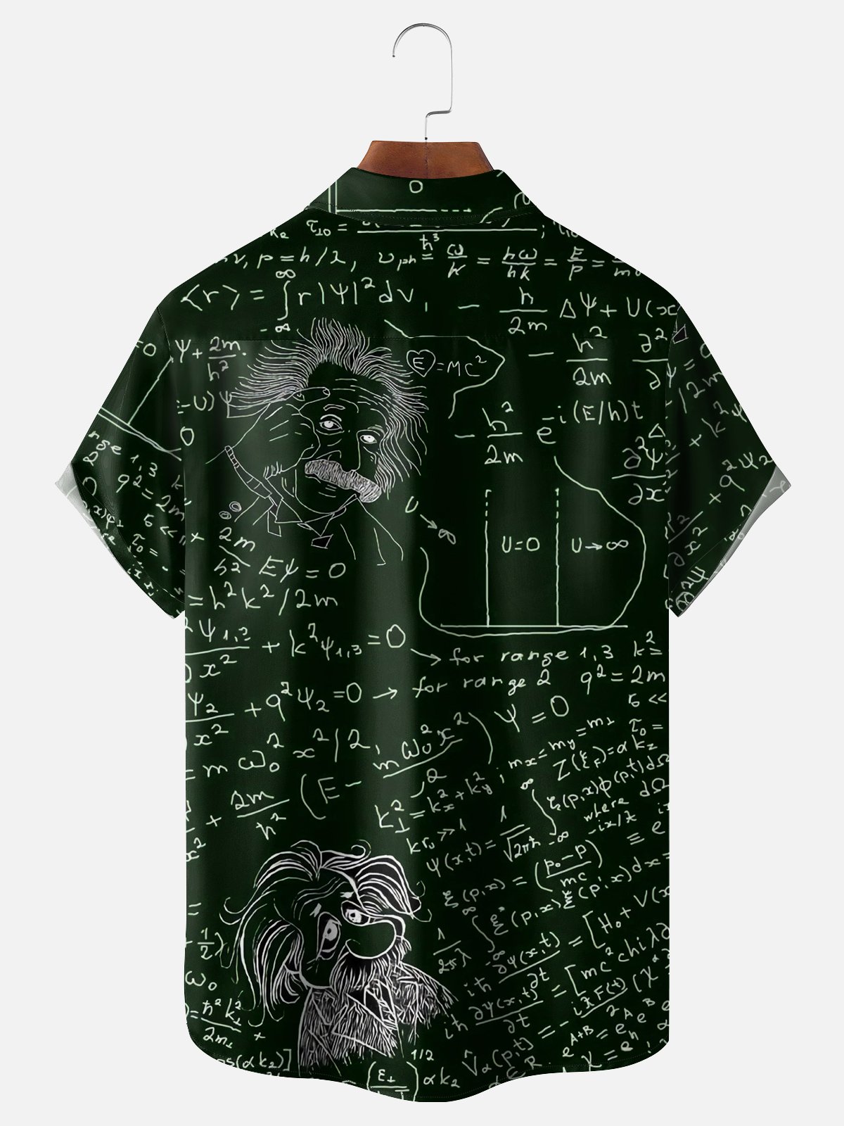 Moisture-wicking Back to School Science Chemistry Chest Pocket Casual Shirt