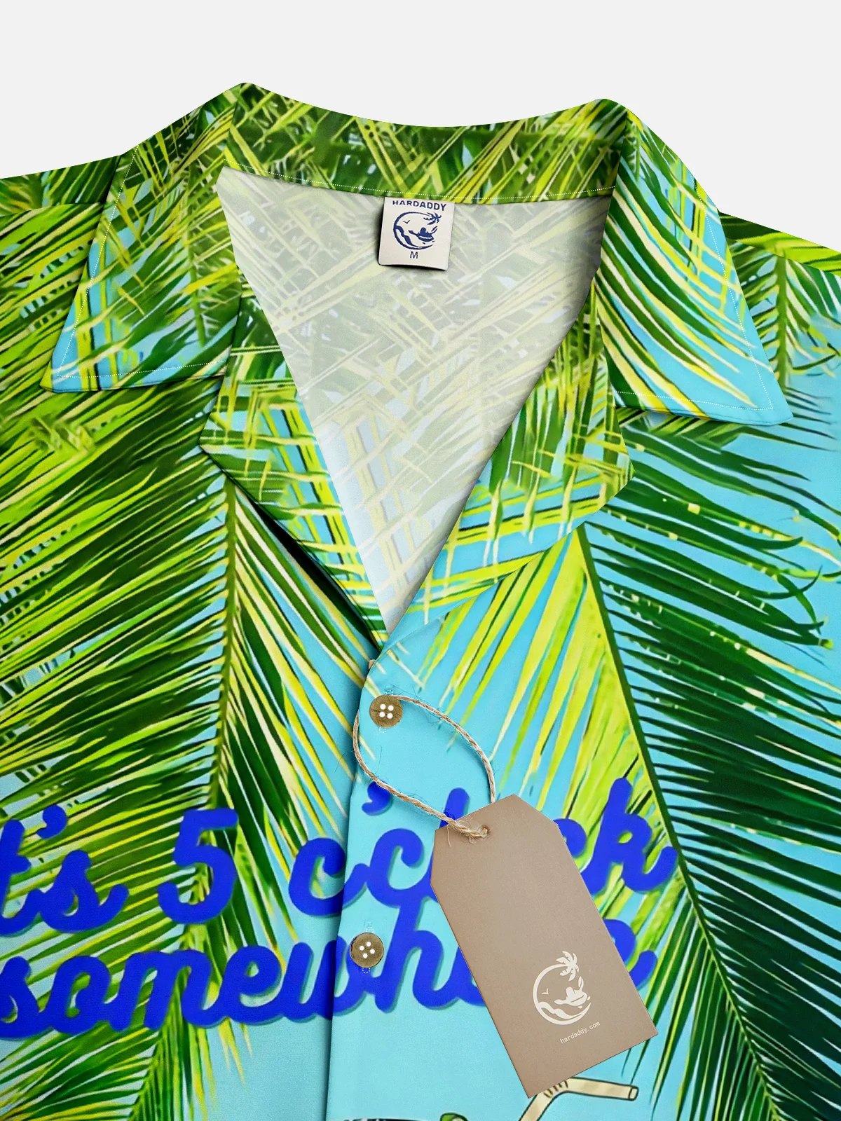 Moisture-wicking Its 5 o‘clock somewhere Aloha Shirt