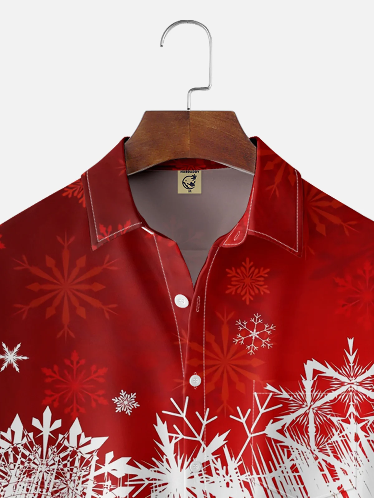 Moisture Wicking Santa Hawaiian Shirt