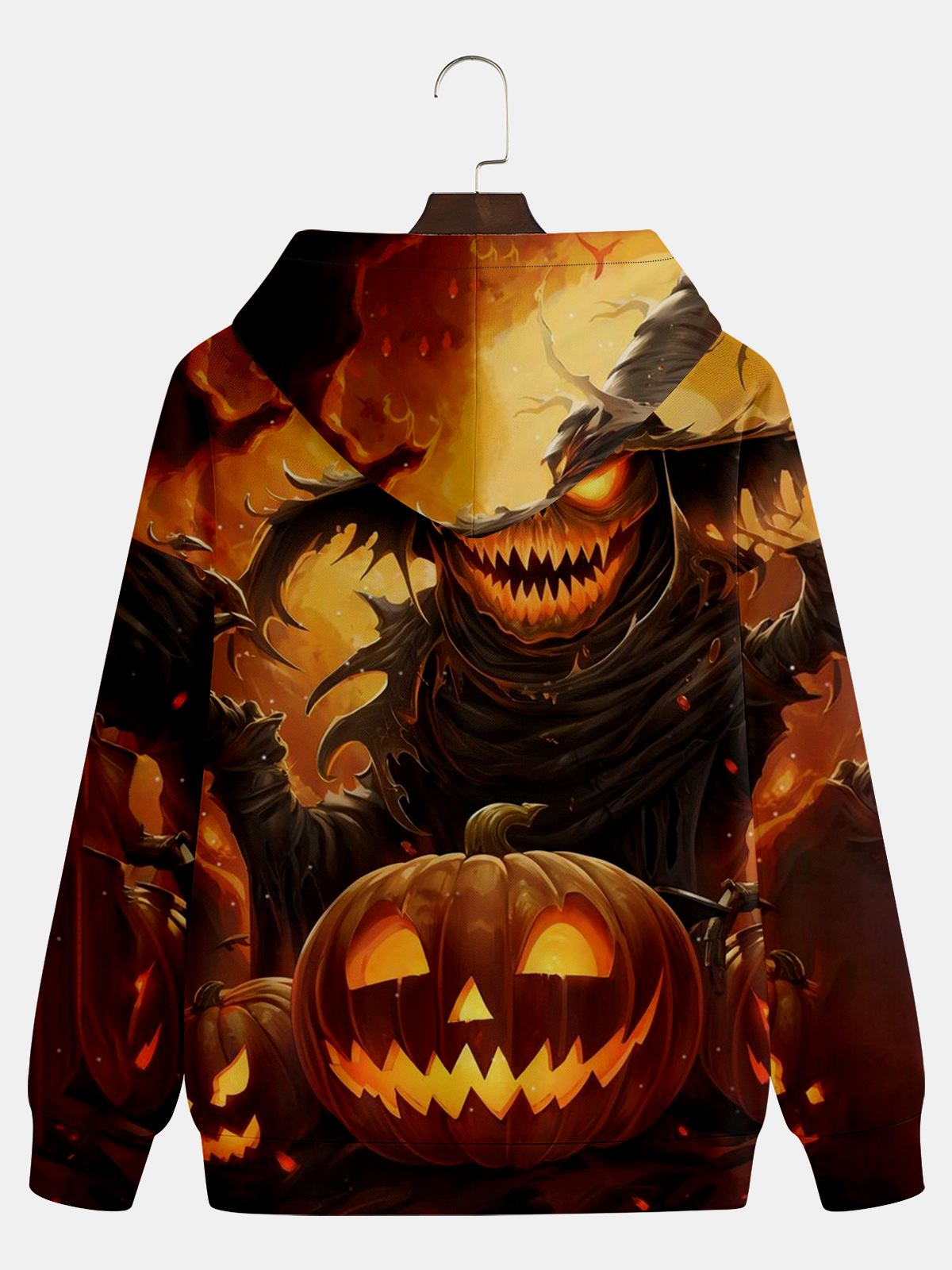 Halloween Pumpkin Ghost Hoodie Sweatshirt