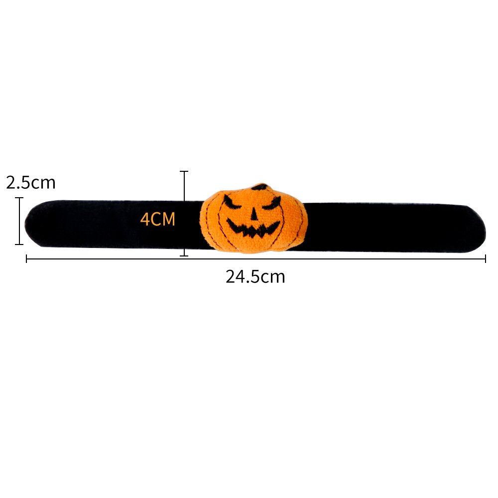 Halloween Slap Bracelets , Halloween Bracelets Bulk for Gifts, Friendship Bracelets for Halloween Party Favors Goodie Bag Fillers, Classroom Favors