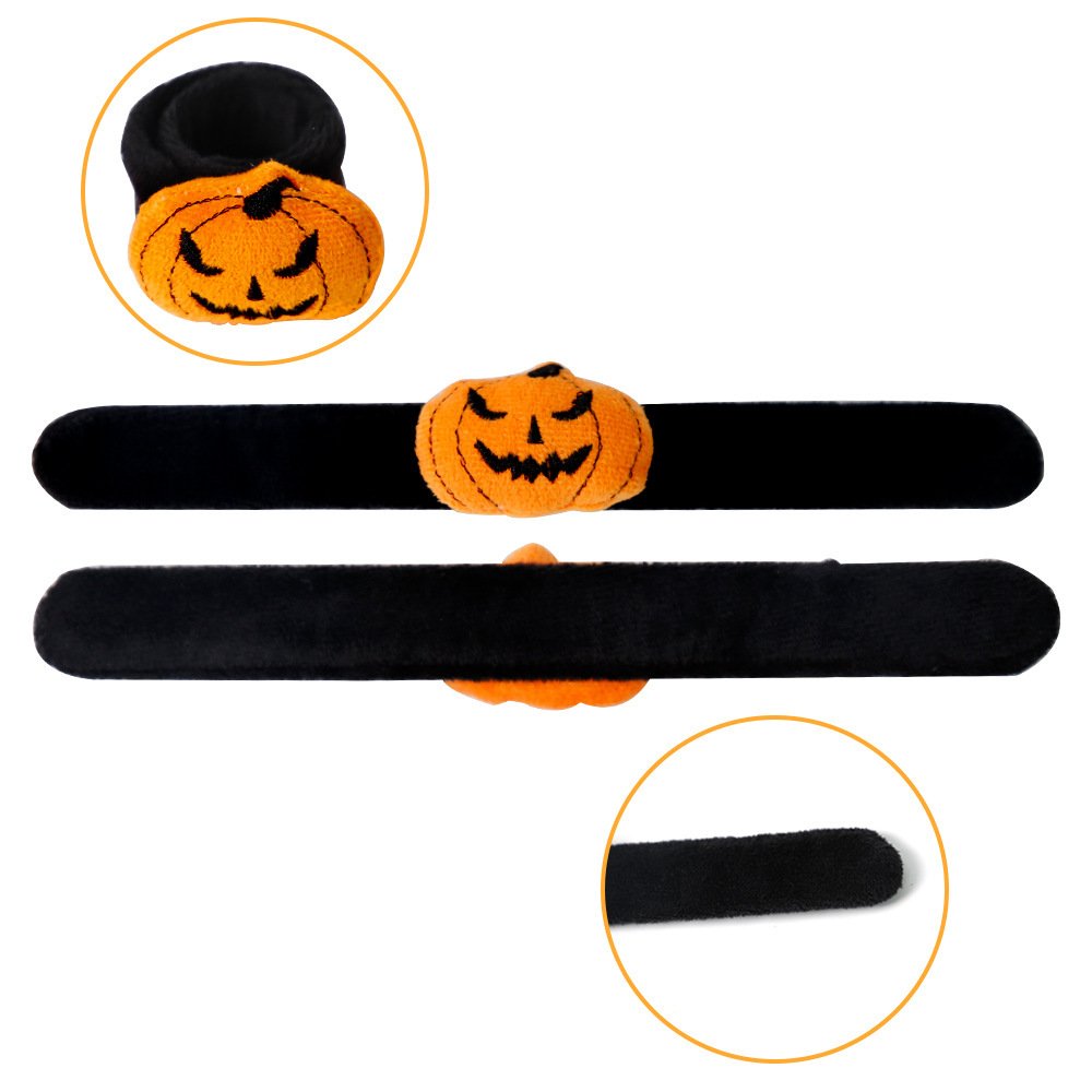 Halloween Slap Bracelets , Halloween Bracelets Bulk for Gifts, Friendship Bracelets for Halloween Party Favors Goodie Bag Fillers, Classroom Favors