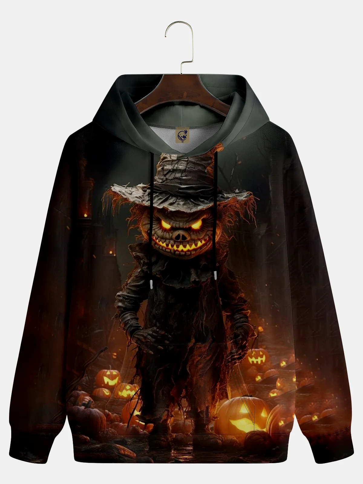 Halloween Pumpkin Monster Hoodie Sweatshirt