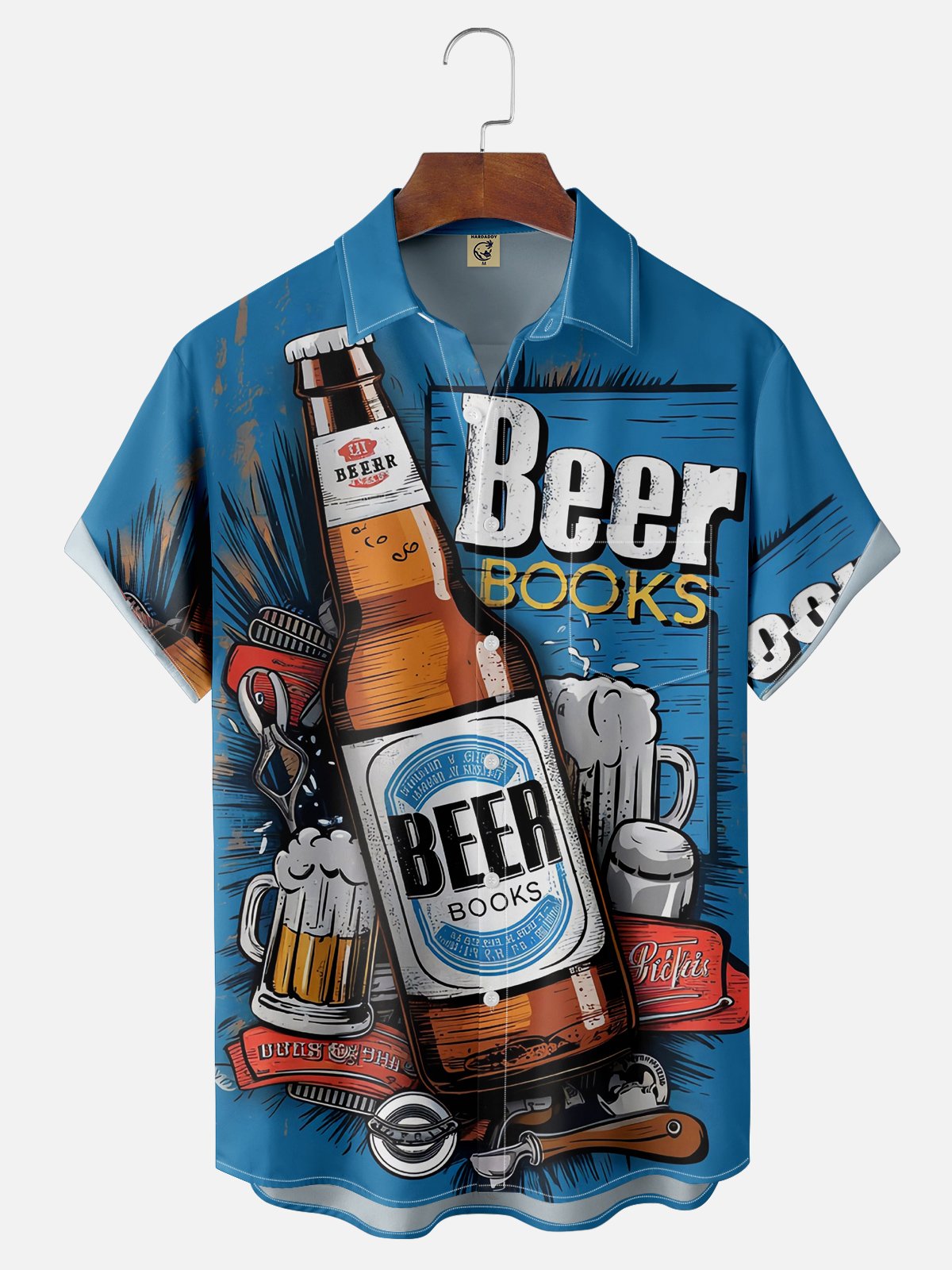 Moisture-wicking Oktoberfest Beer Chest Pocket Casual Shirt