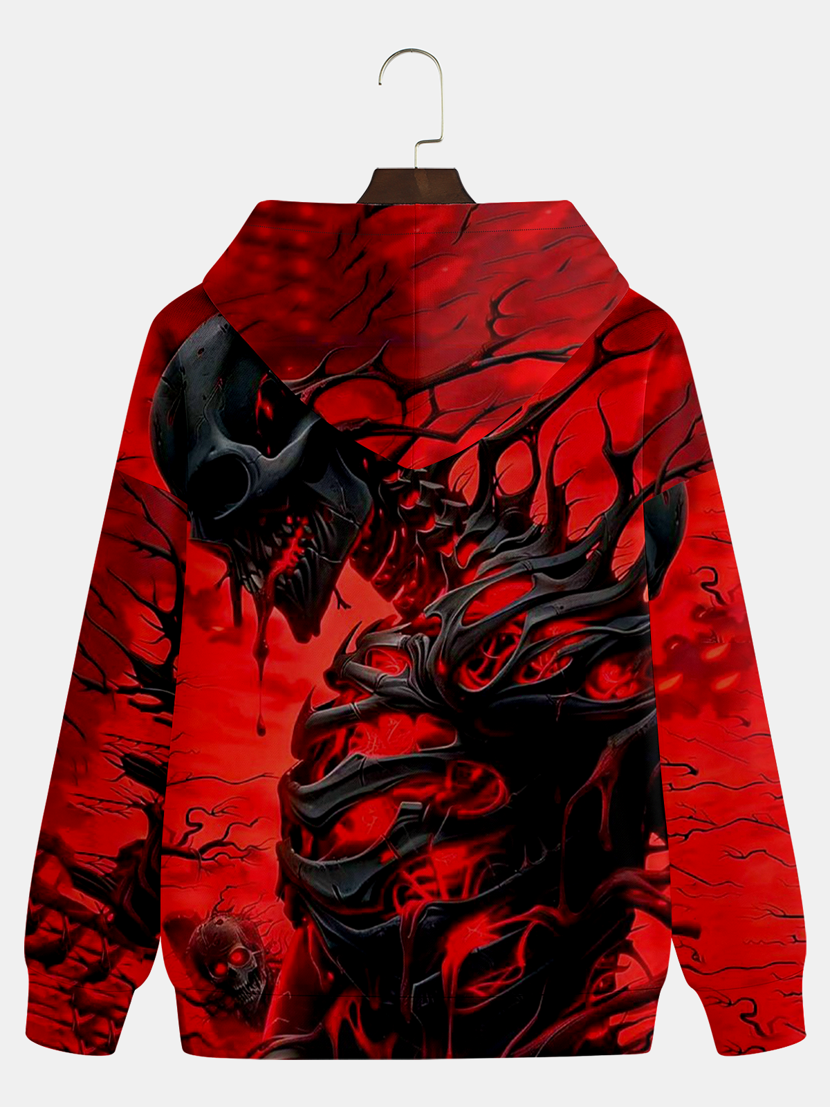 Halloween Skeleton Monster Hoodie Sweatshirt