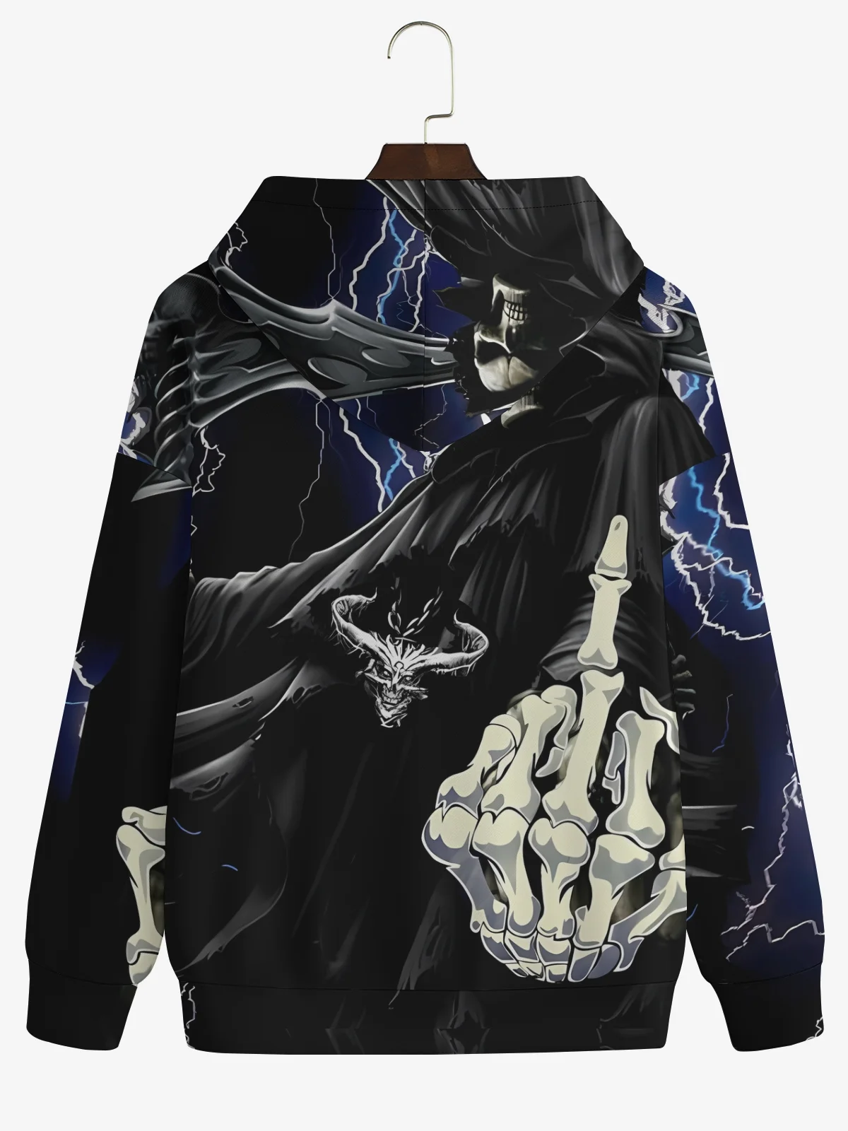 Warm Regards From Death Skull Hoodie Sweatshirt