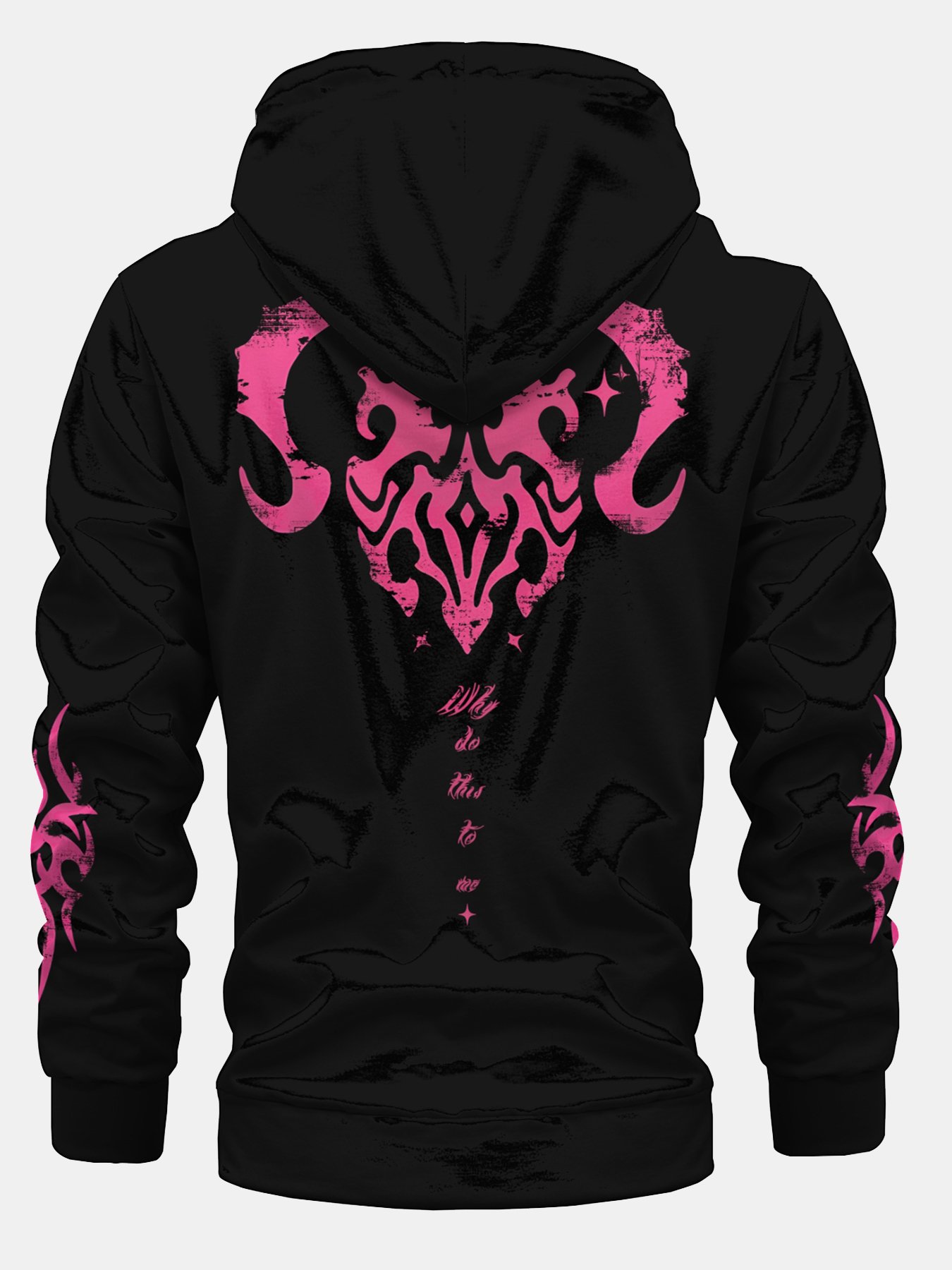 Fallen Skeleton Zipper Hoodie Sweatshirt