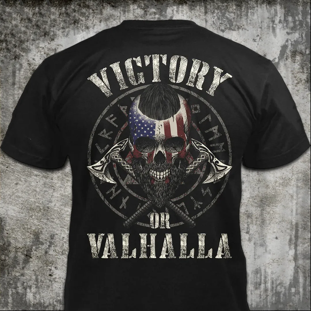 Victory or Valhalla Cotton T-shirt