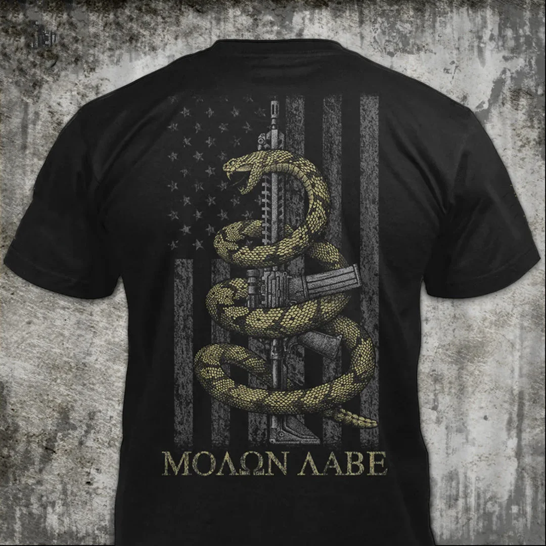 Gadsden Snake Cotton T-shirt