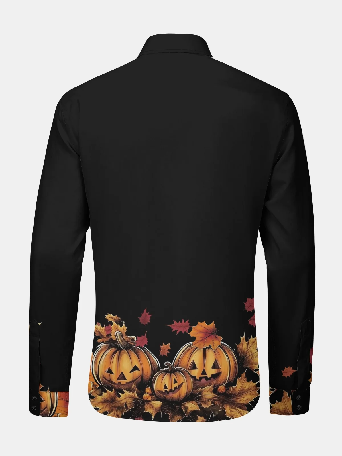 Thanksgiving Gobble Turkey Regular Fit Long Sleeve Holiday Dress Shirt