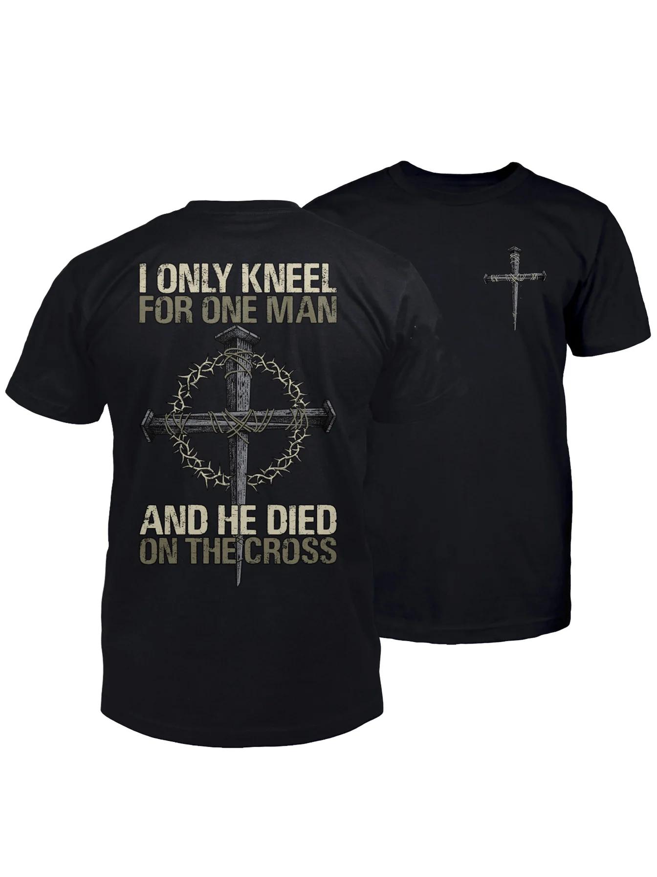 Only Kneel For One Man Cotton T-shirt