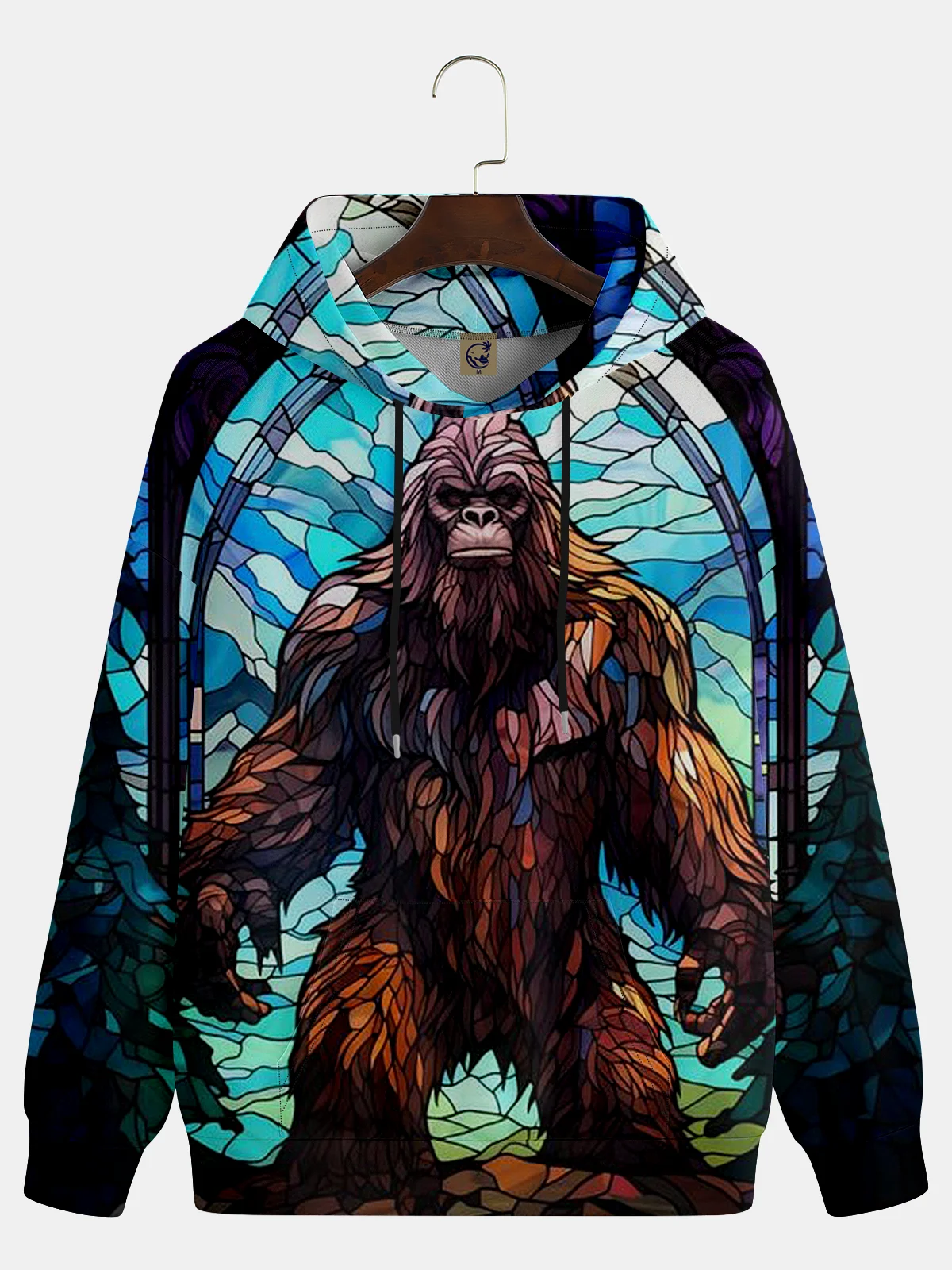 Bigfoot Art Painting Hoodie Sweatshirt