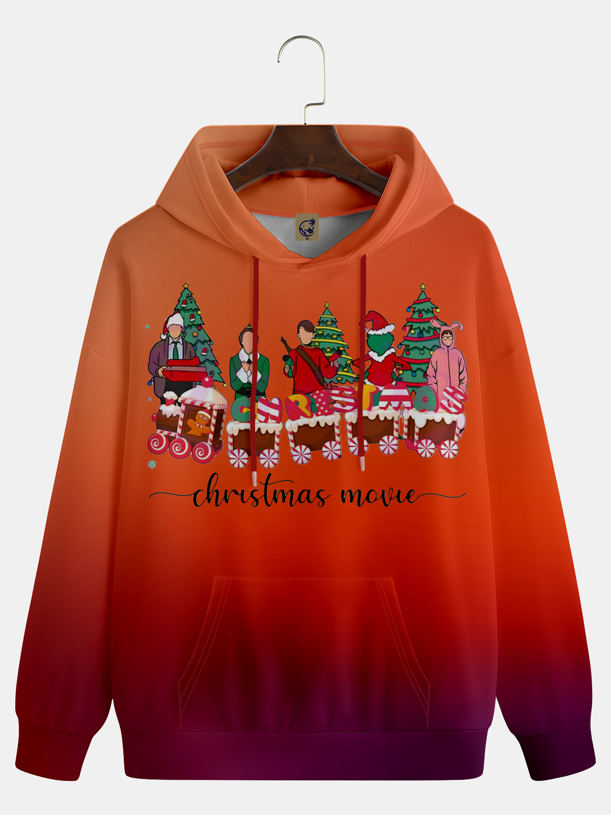 Christmas Movie Characters Hoodie Sweatshirt