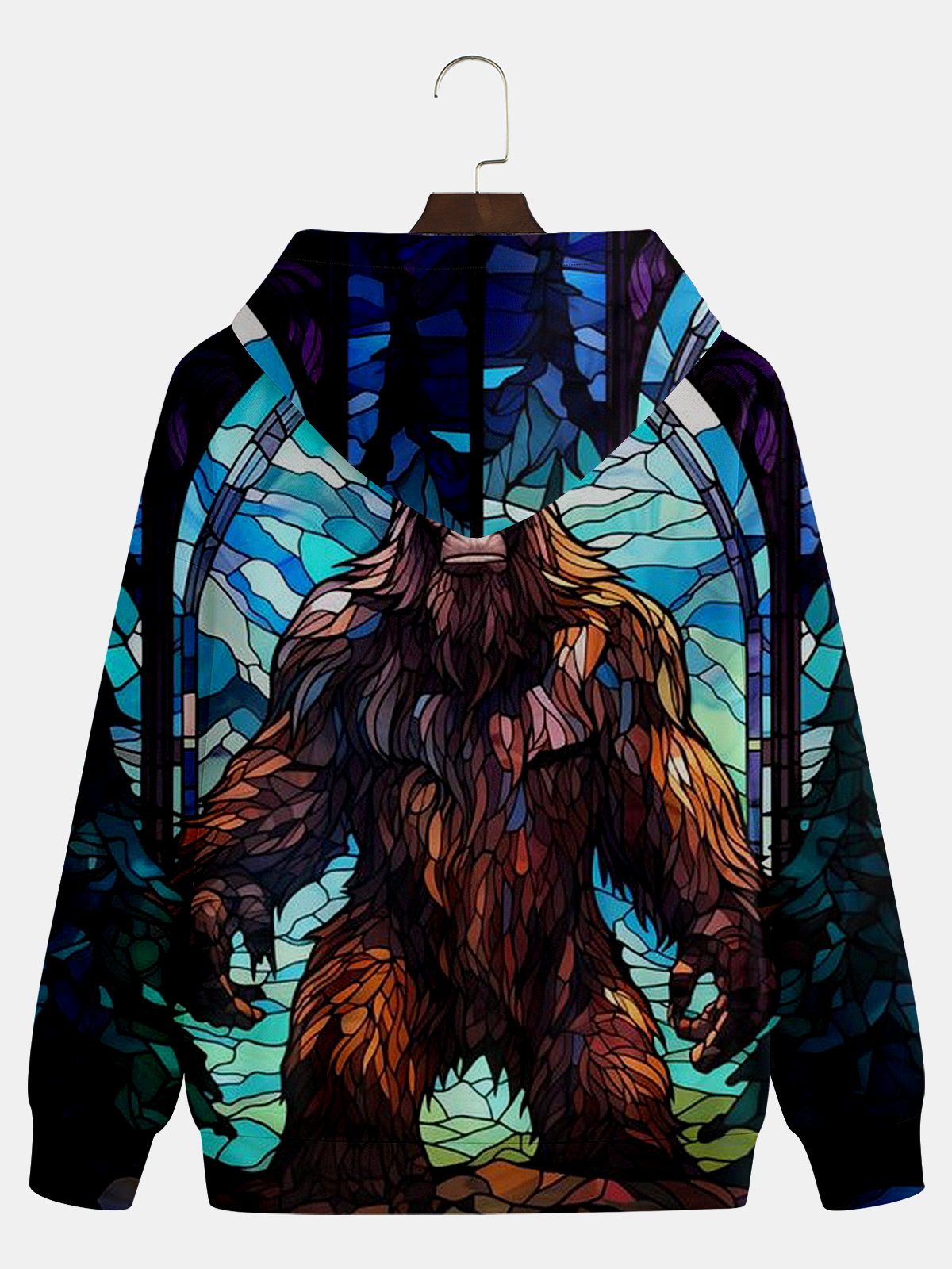 Bigfoot Art Painting Hoodie Sweatshirt