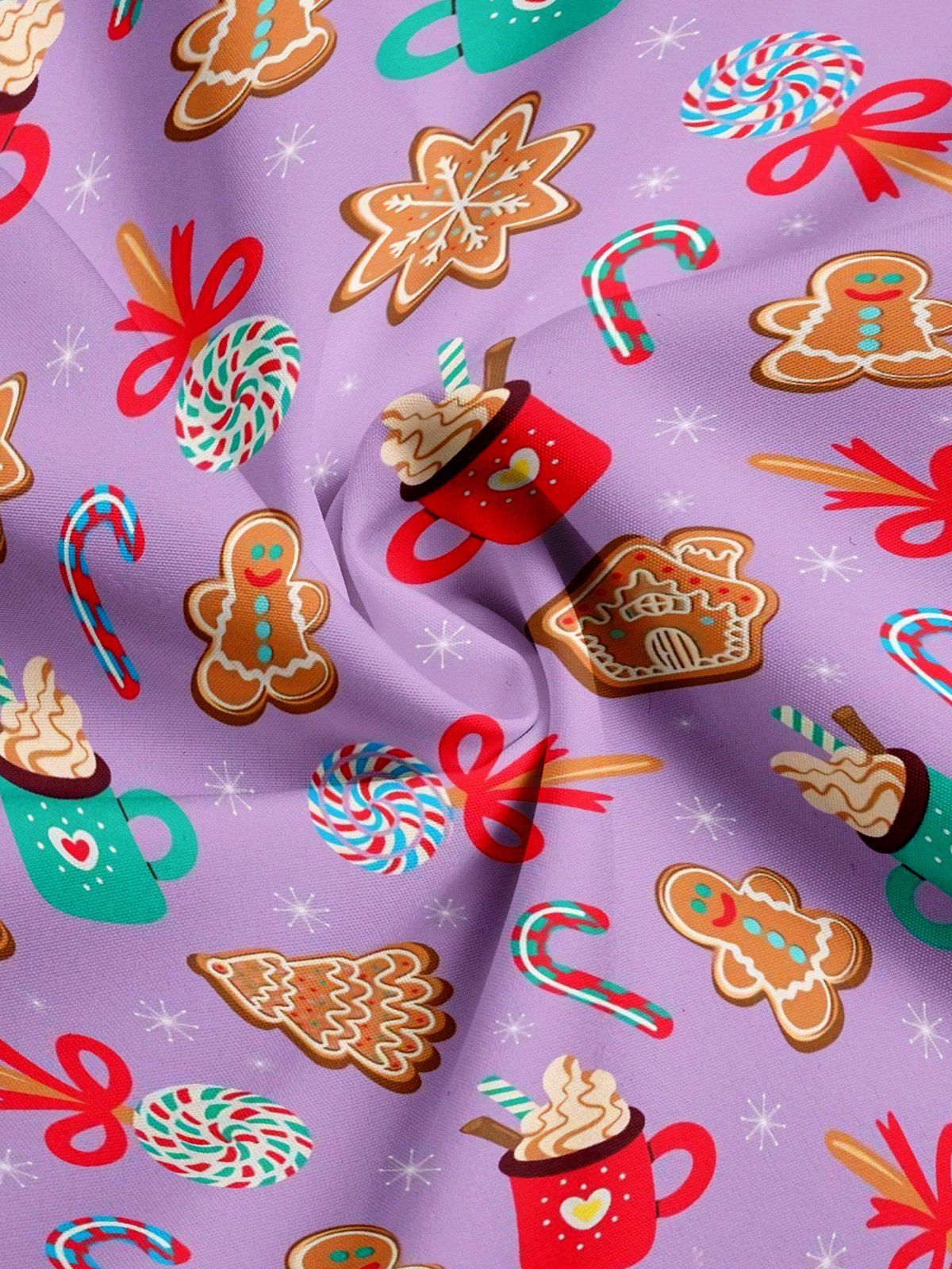 Moisture-wicking Christmas Cookies Aloha Shirt