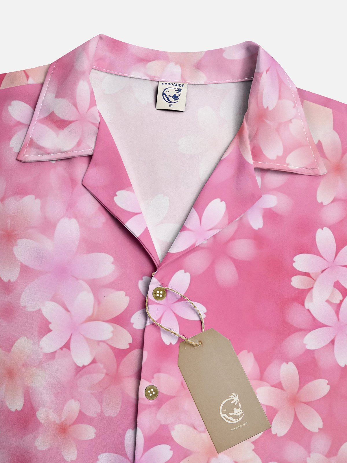 Moisture-wicking Japanese Sakura Aloha Shirt