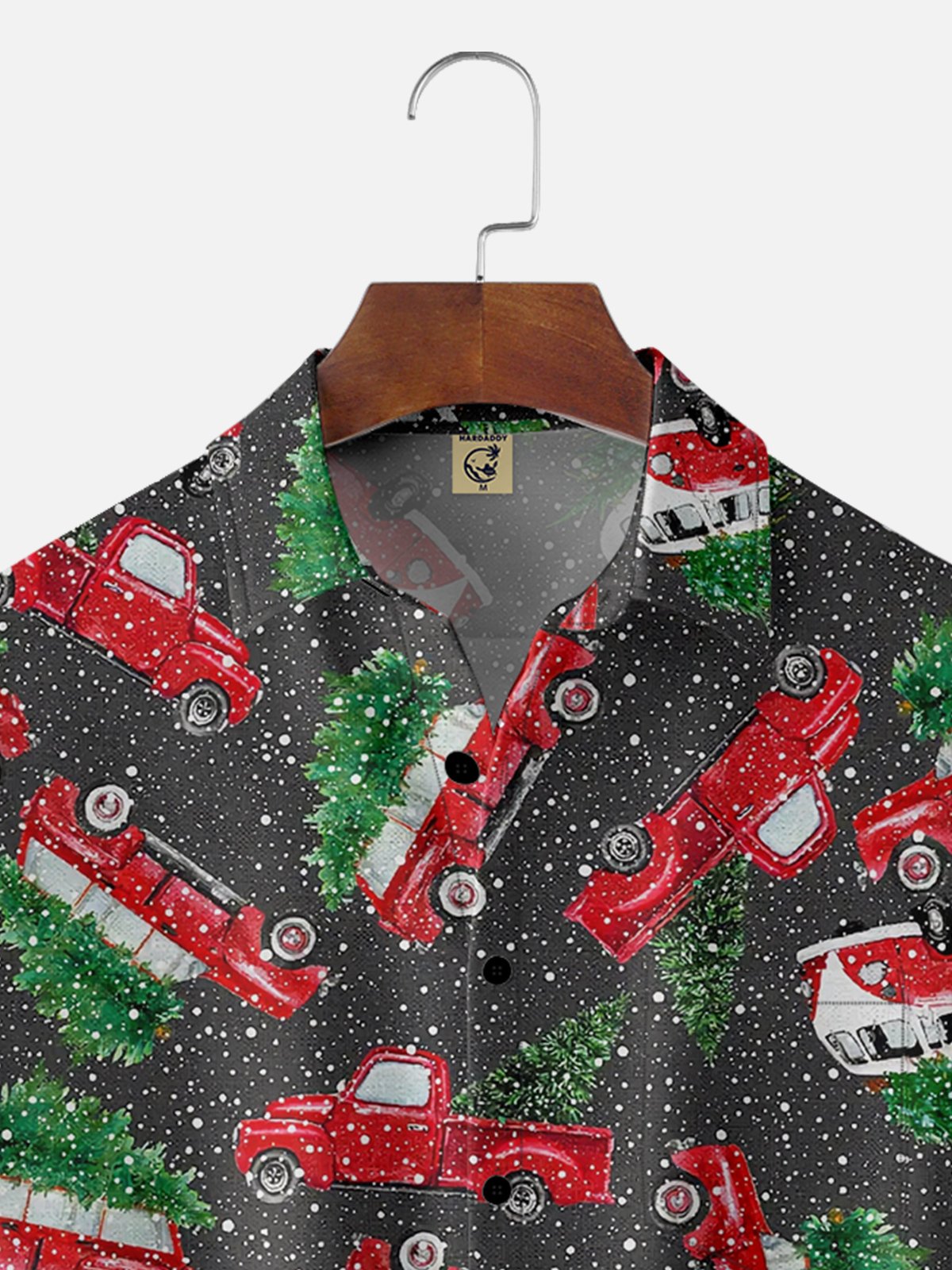 Moisture Wicking Christmas Nightmare Before Christmas Chest Pocket Hawaiian Shirt