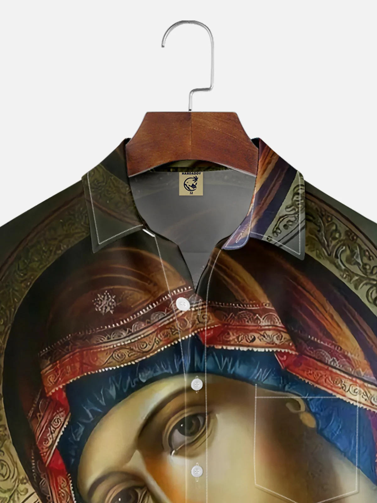 Moisture-wicking Our Lady of Religion Chest Pocket Casual Shirt