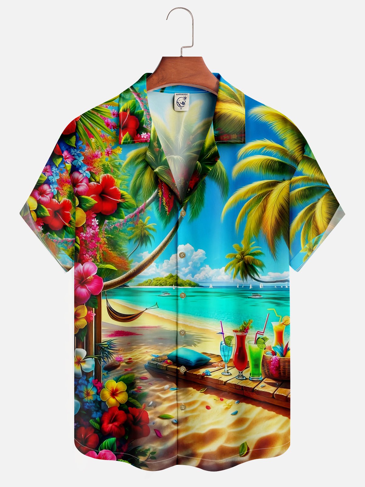 Moisture-wicking Pirate Beach Vacation Hawaiian Shirt