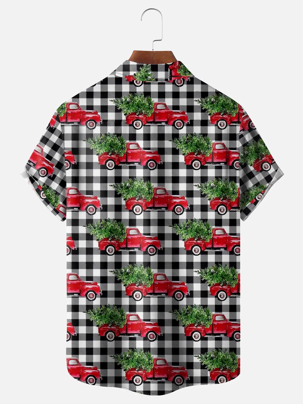 Moisture-wicking Christmas Tree Griswold Chest Pocket Casual Shirt