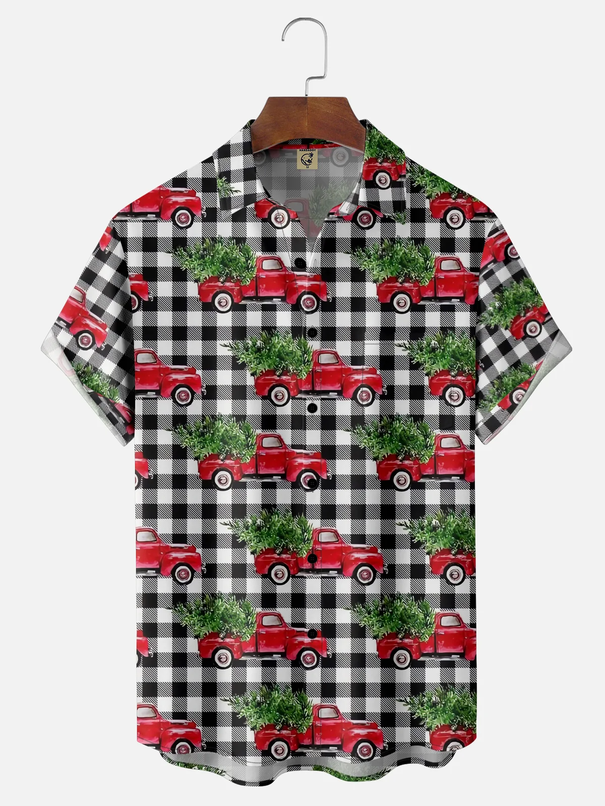 Moisture-wicking Christmas Tree Griswold Chest Pocket Casual Shirt