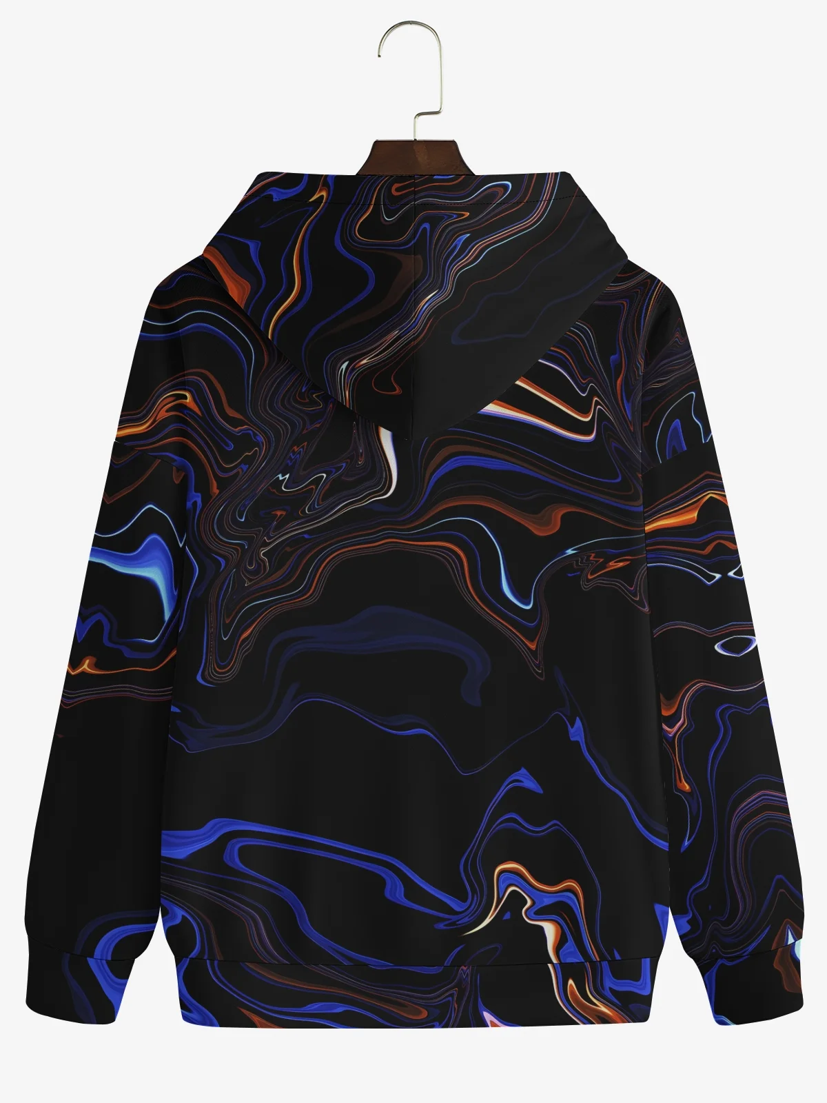 Random Abstract Texture Hoodie Sweatshirt