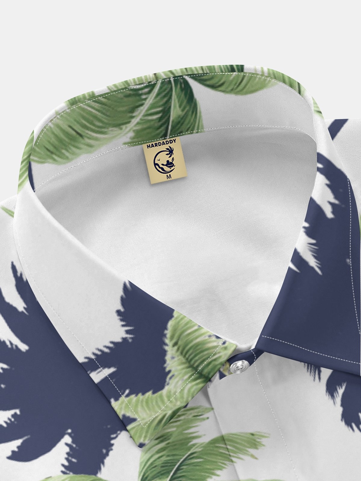 Coconut Tree Regular Fit Long Sleeve Casual Tropical Dress Shirt