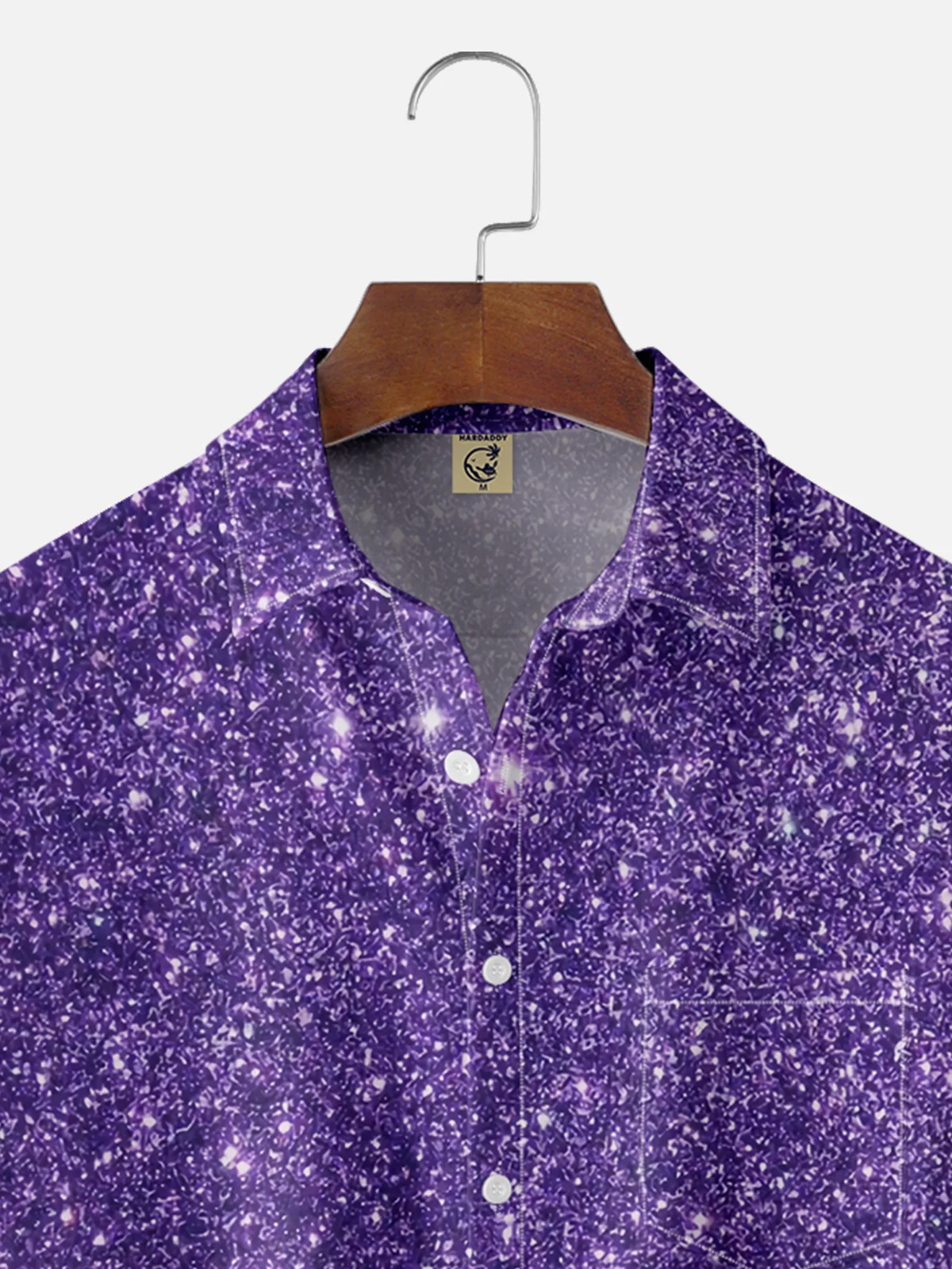 Moisture-wicking Holiday Party Chest Pocket Casual Shirt