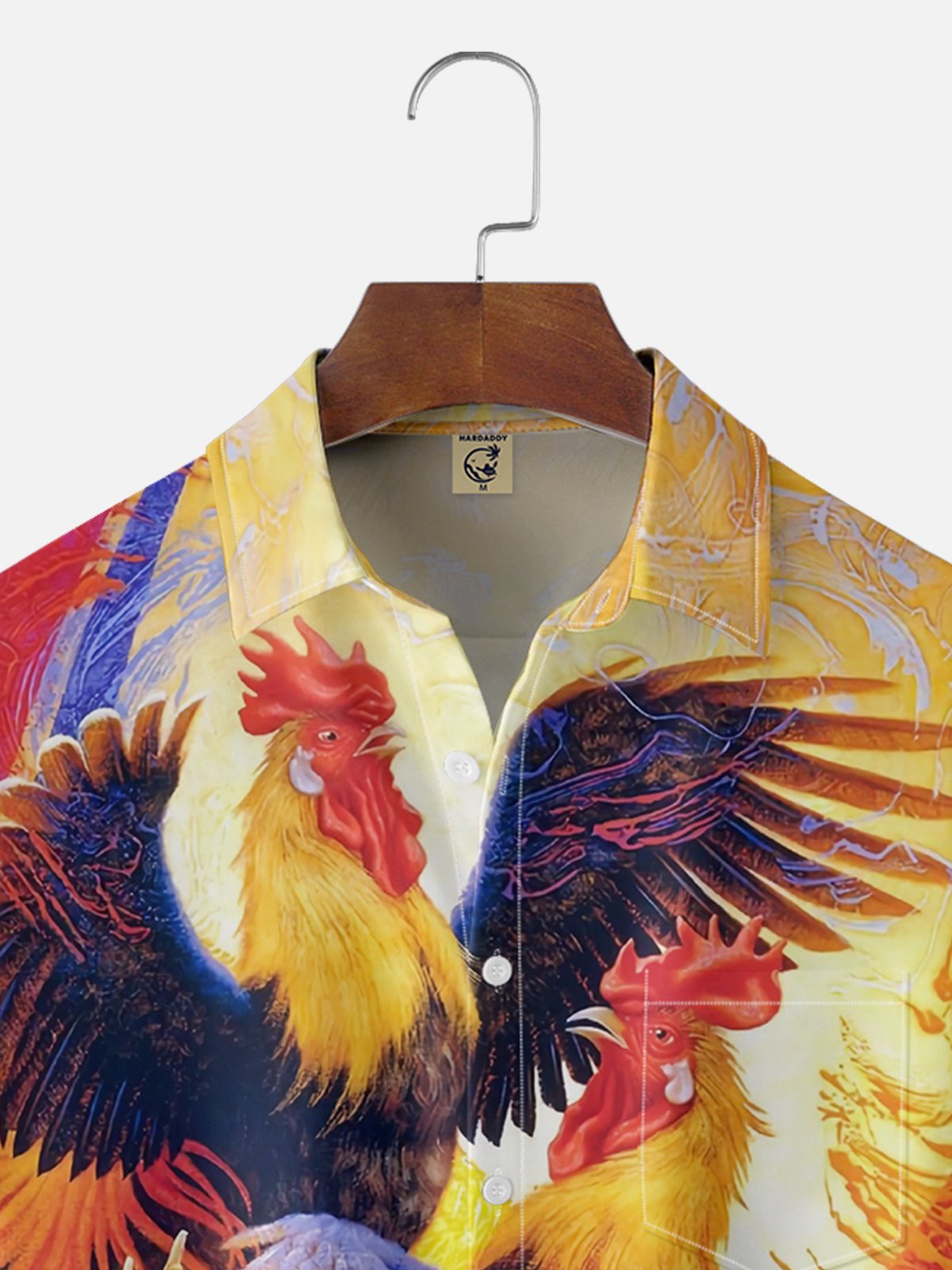 Moisture-wicking Rooster Chest Pocket Casual Shirt