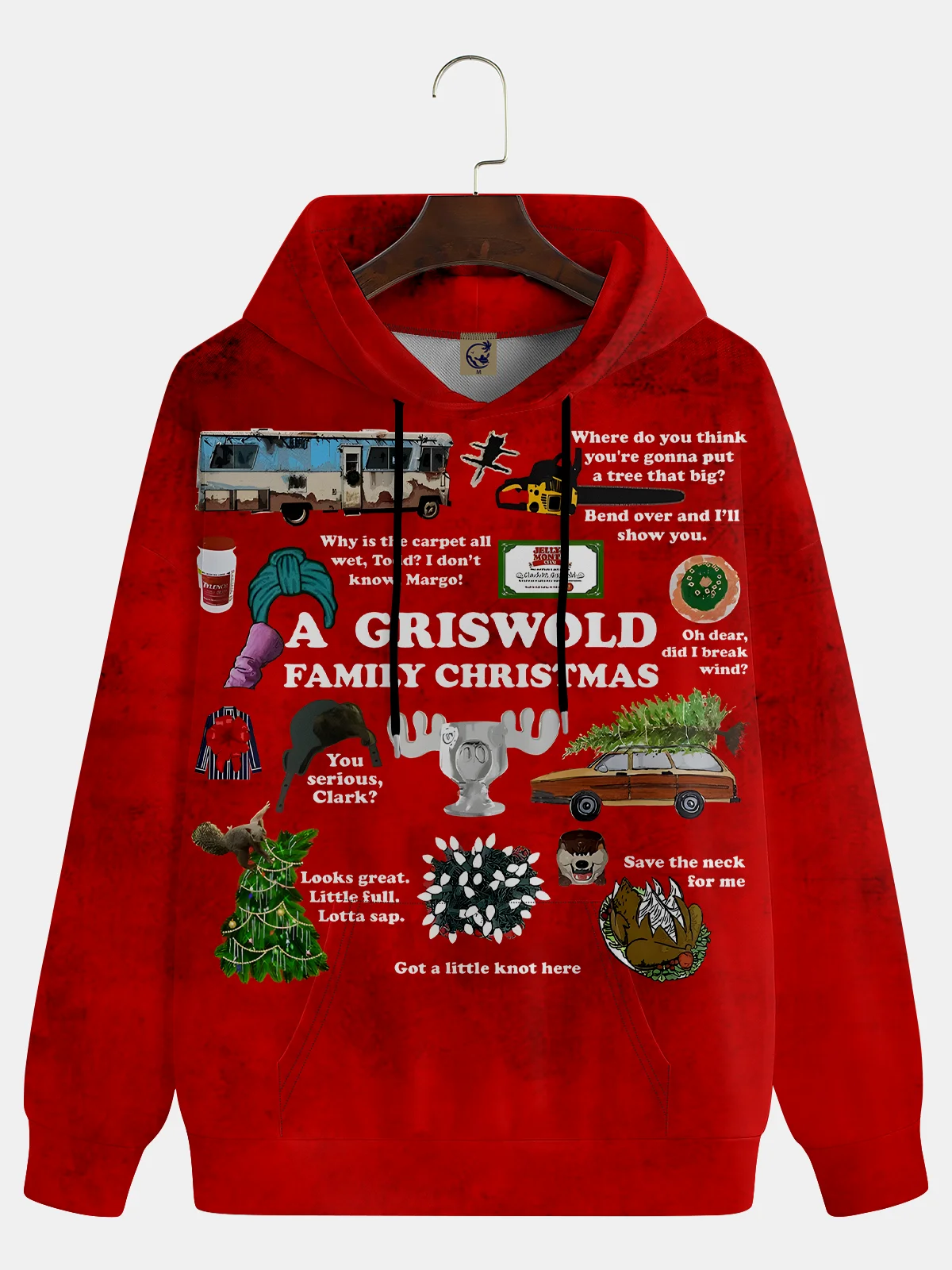 Christmas Art GRISWOLD Hoodie Sweatshirt